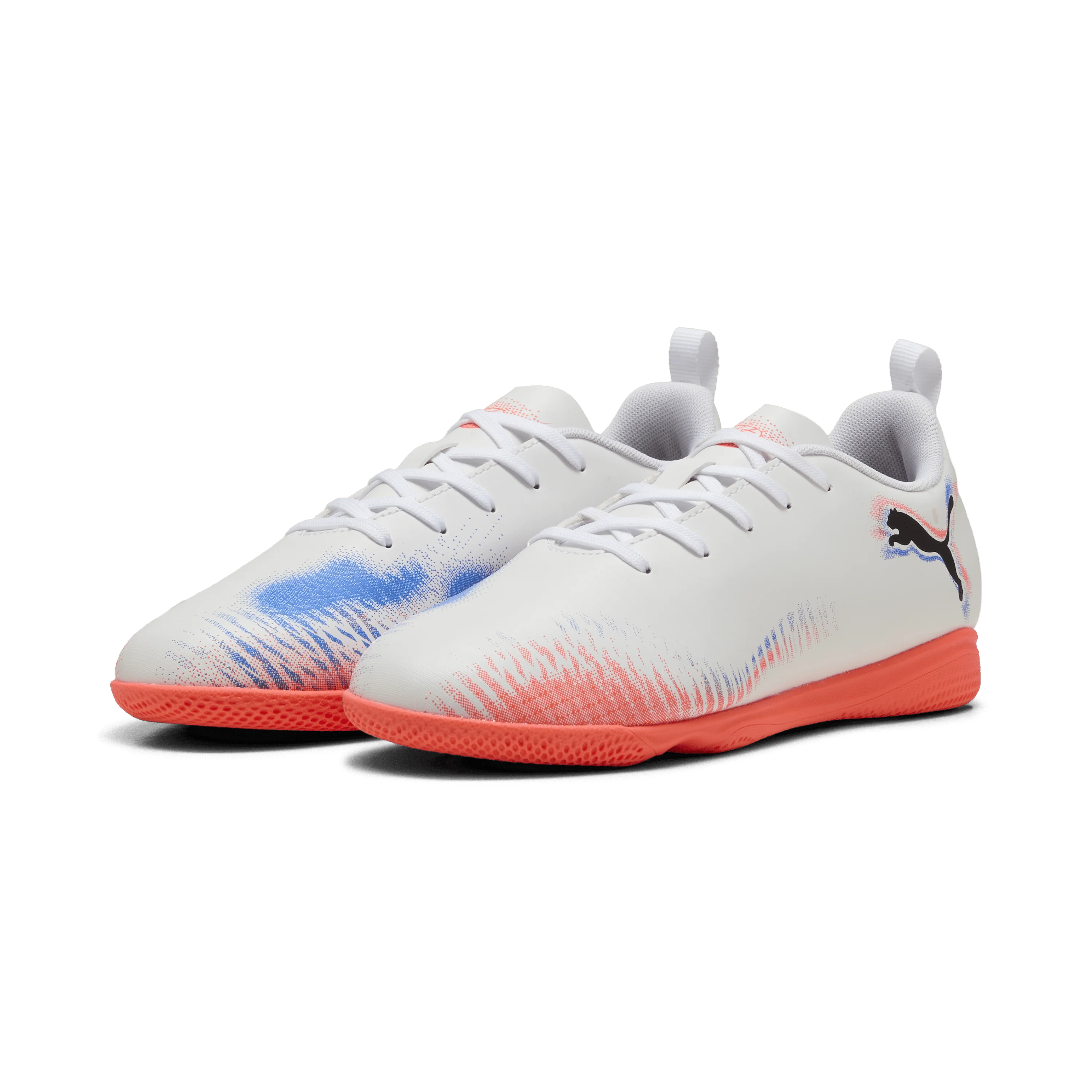 PUMA Future 8 Play Kids Indoor Shoes White Black