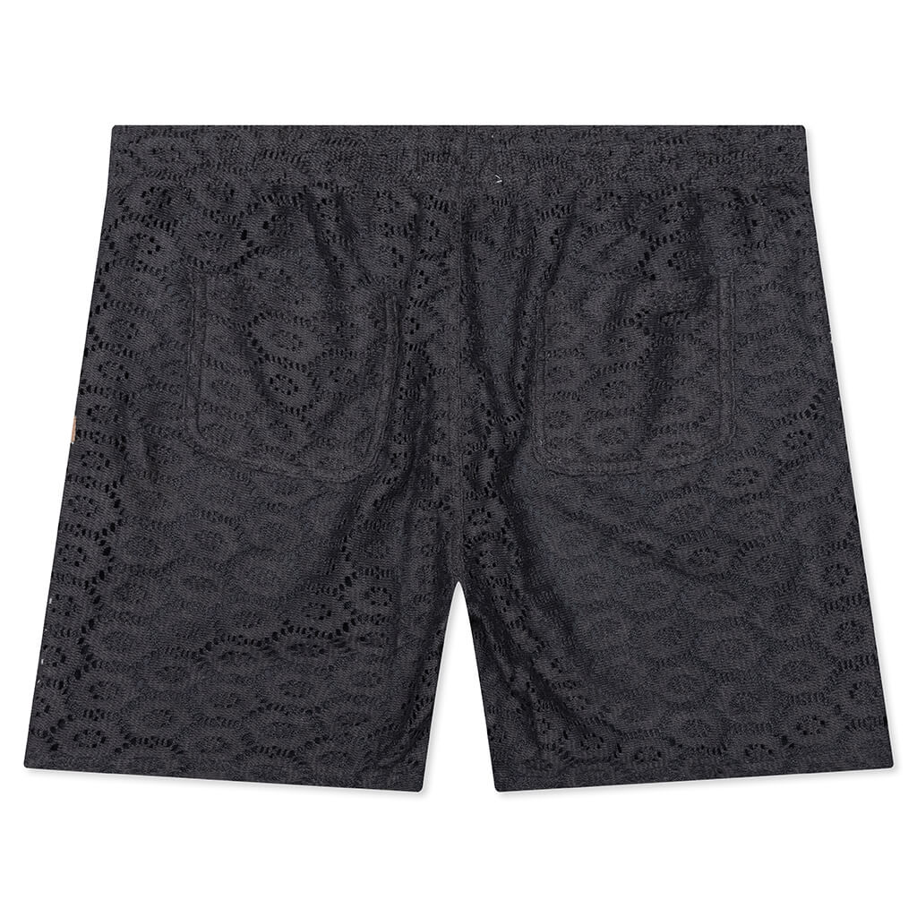 Crochet Short Black