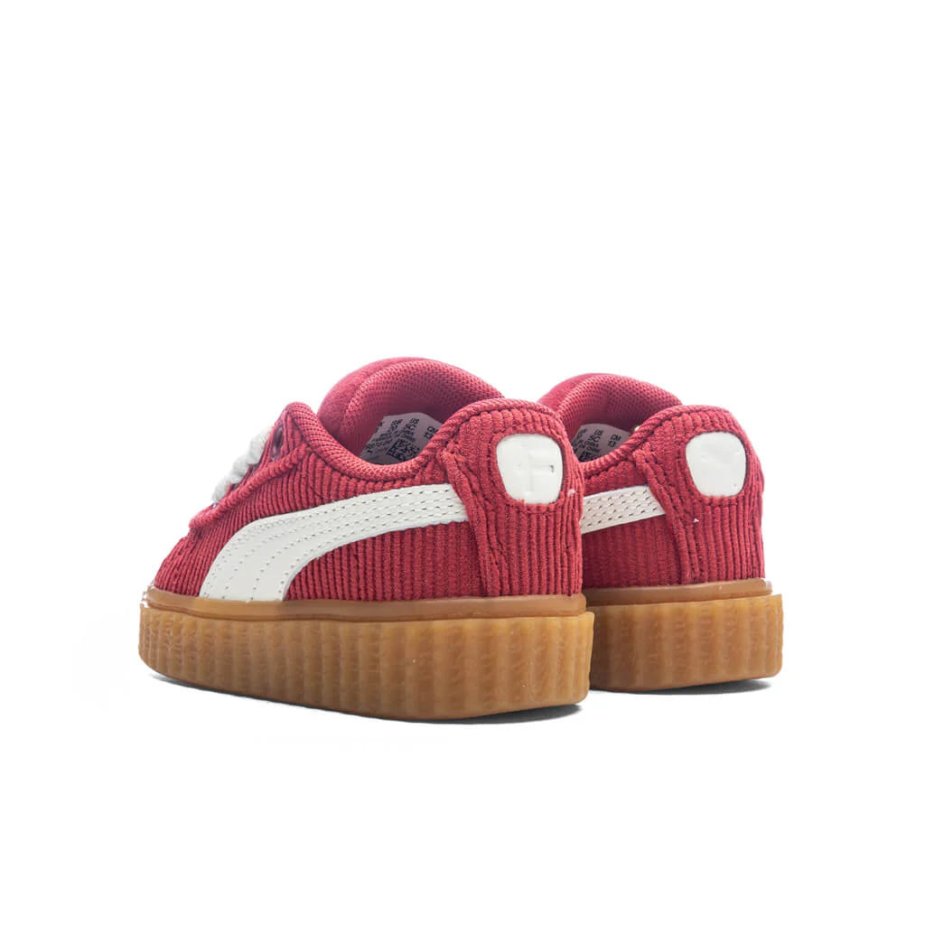 Puma x Fenty Creeper Phatty Corduroy TD Club Red Warm White Gum