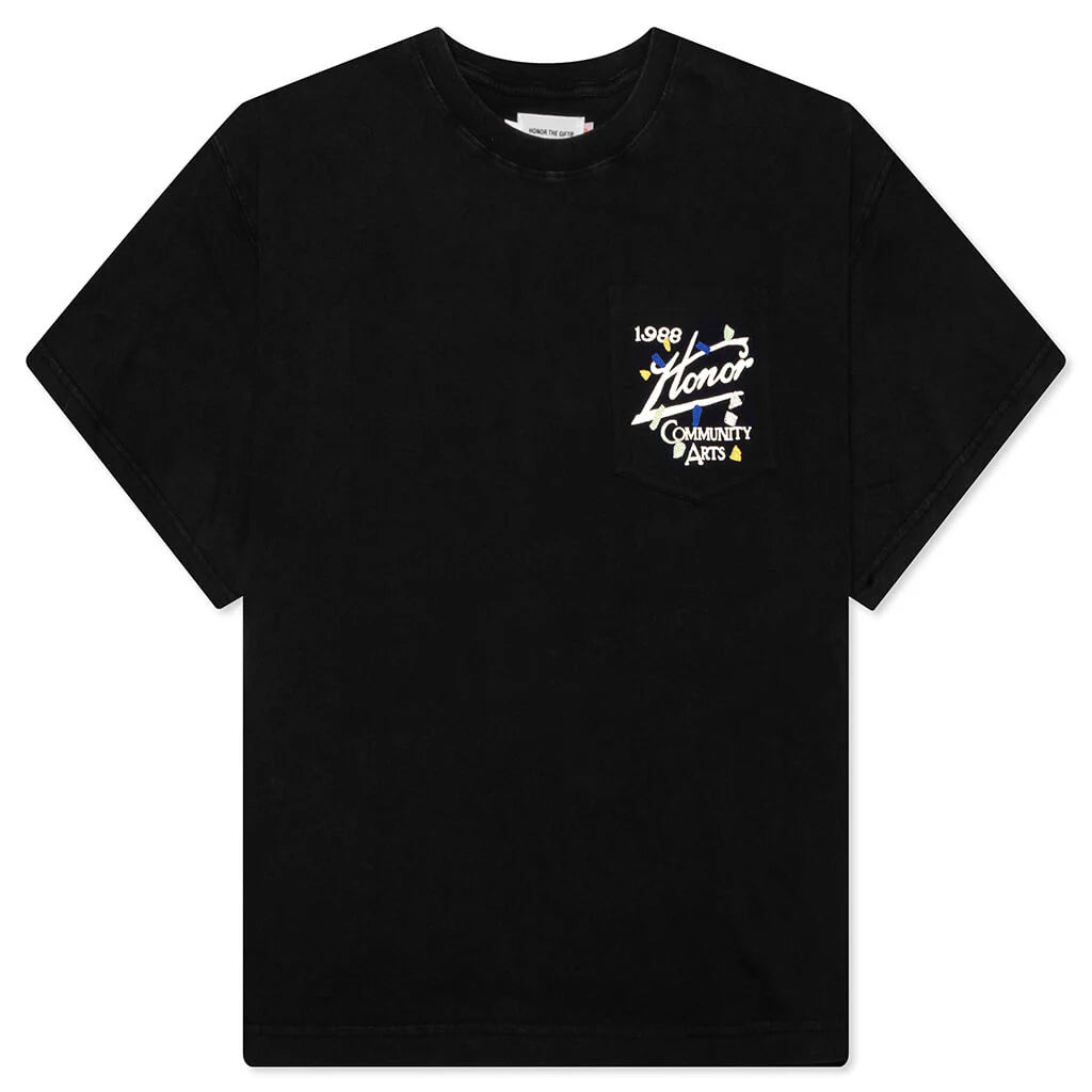 Community Arts Tee Black