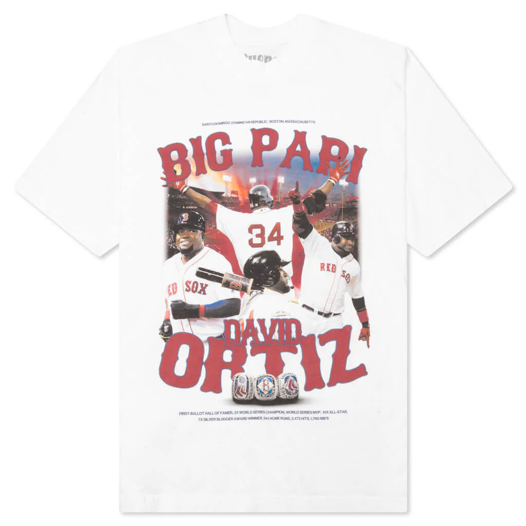 Big Papi Tee White