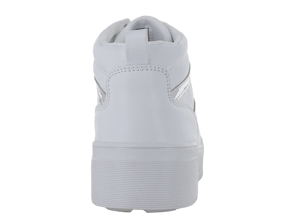 Tenis Clasben Blanco Plata para Mujer