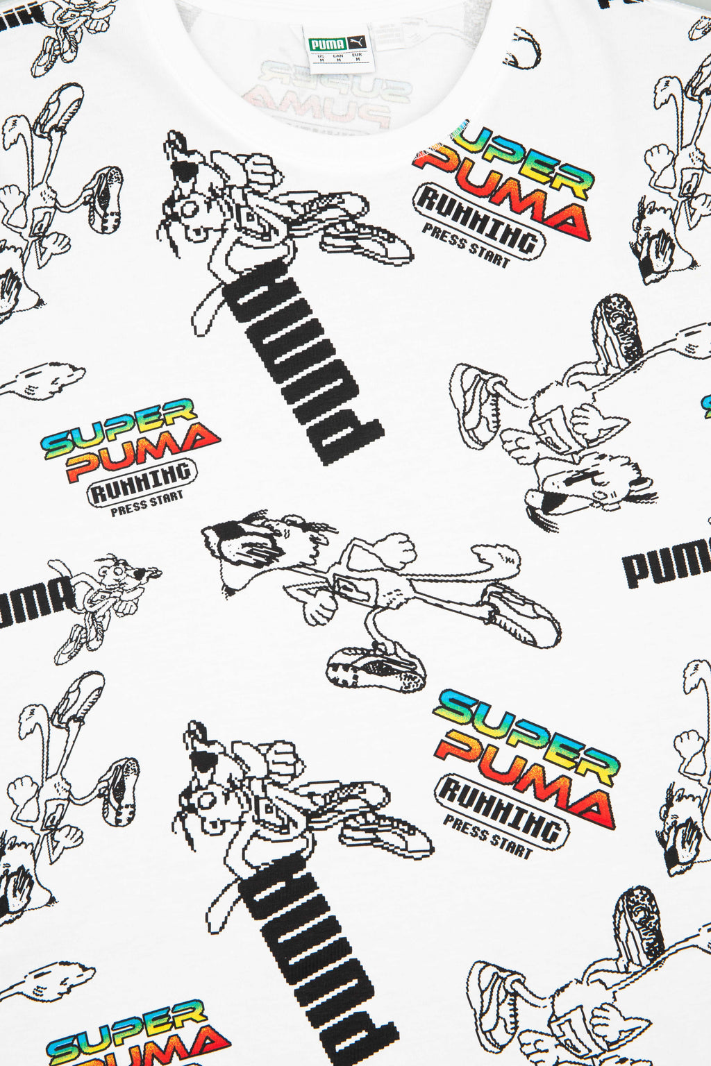 Sonic the Hedgehog X Puma Rs 0 Mens T Shirt Black Multi