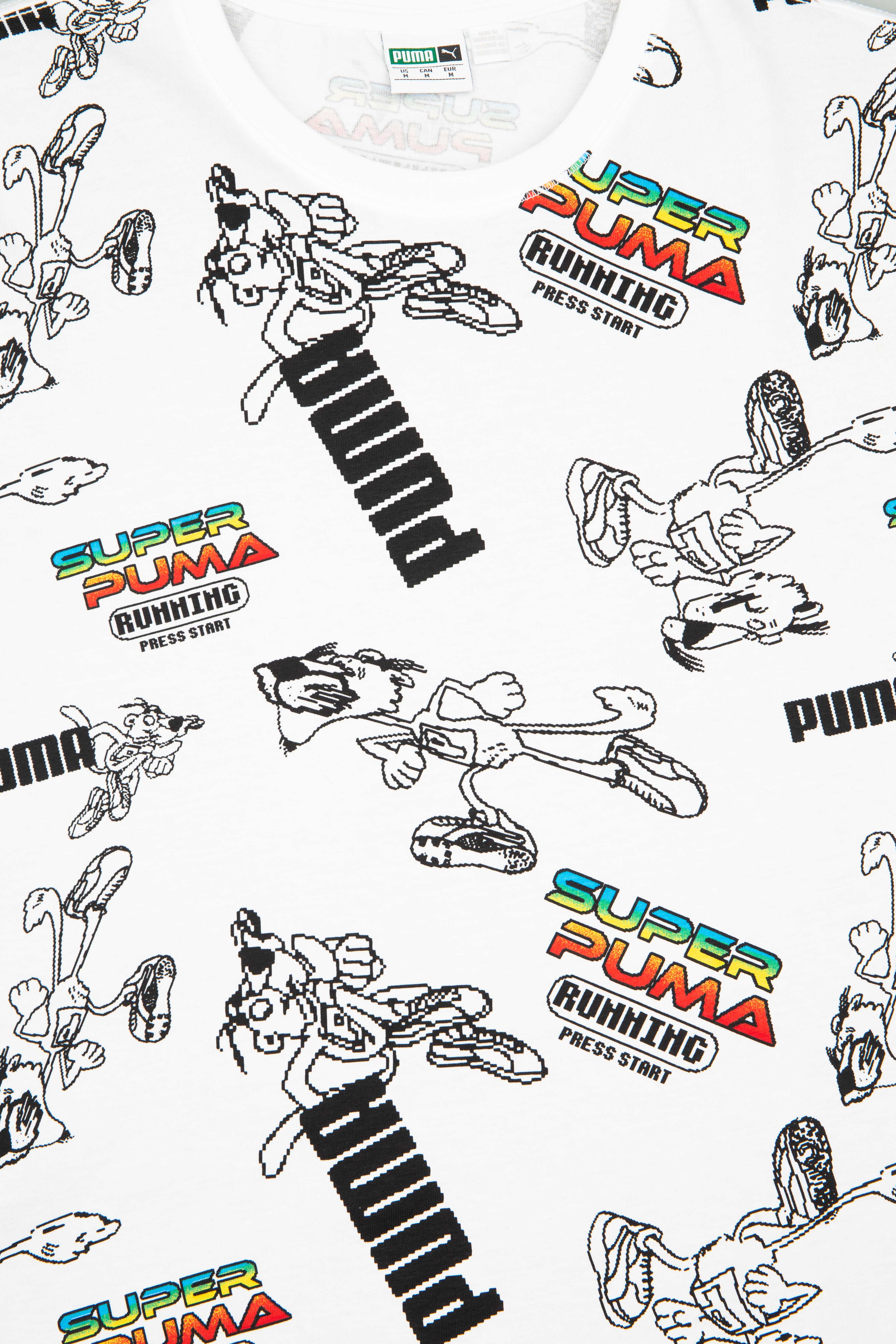 Sonic the Hedgehog X Puma Rs 0 Mens T Shirt Black Multi