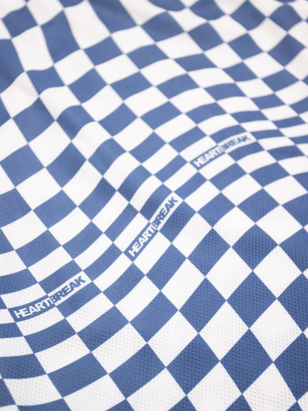 Heartbreak Womens Warped Checkerboard Crop