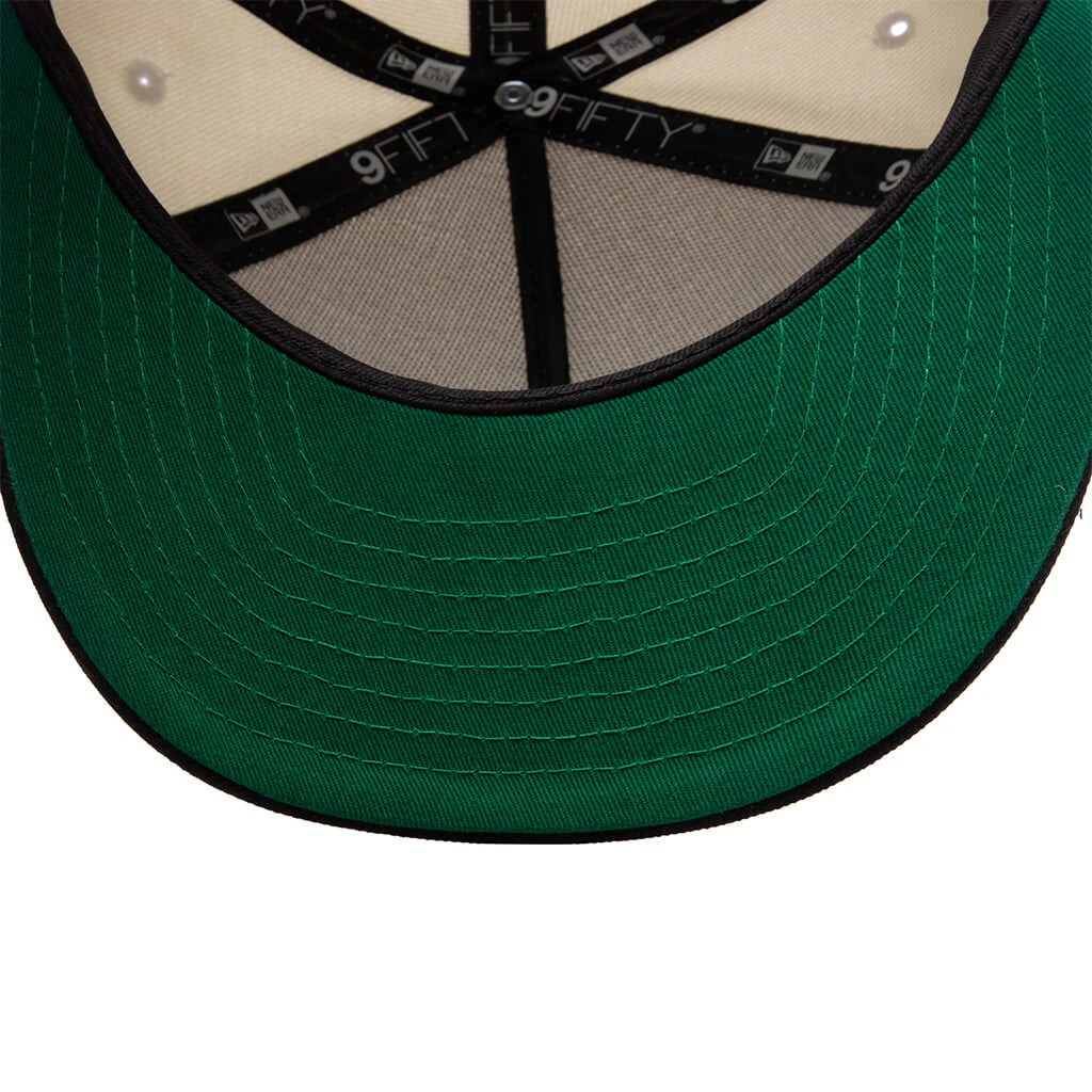 AZ Diamondbacks Upside Down Logo 9Fifty A Frame Snapback Chrome Black