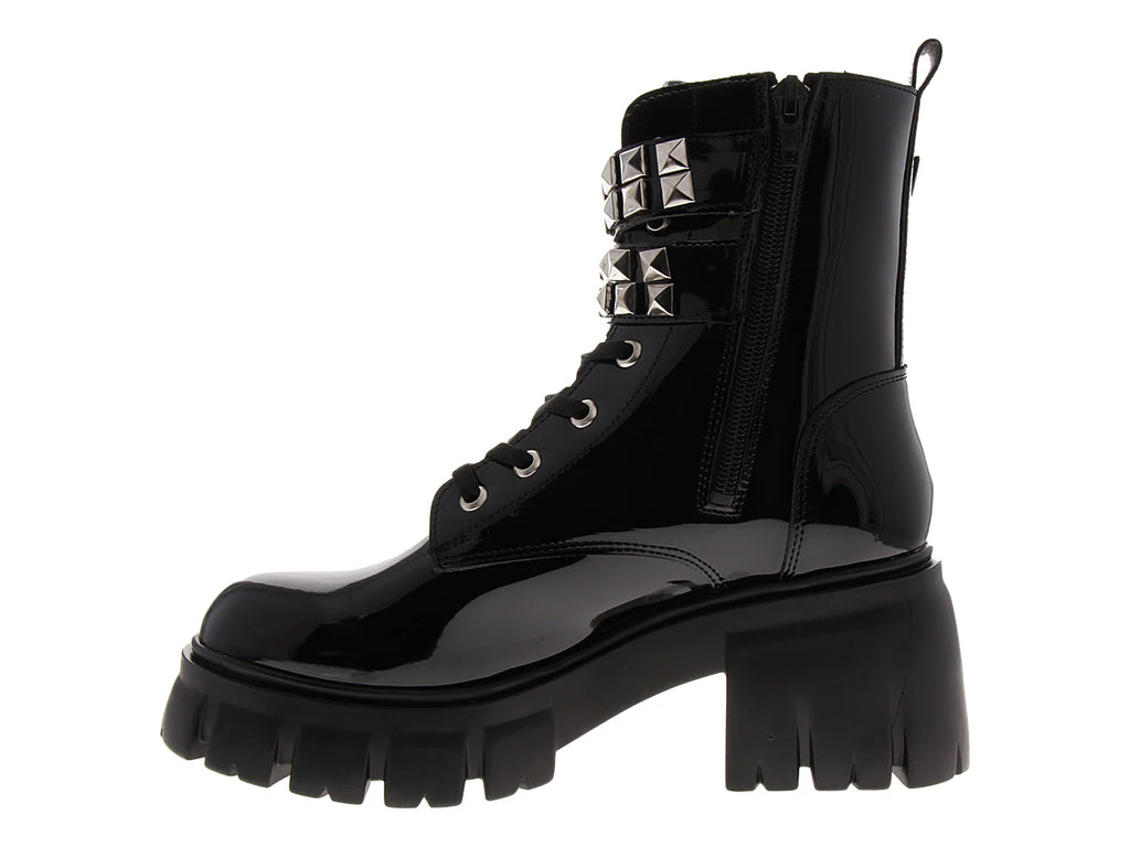 Botines Models de Charol Negro para Mujer