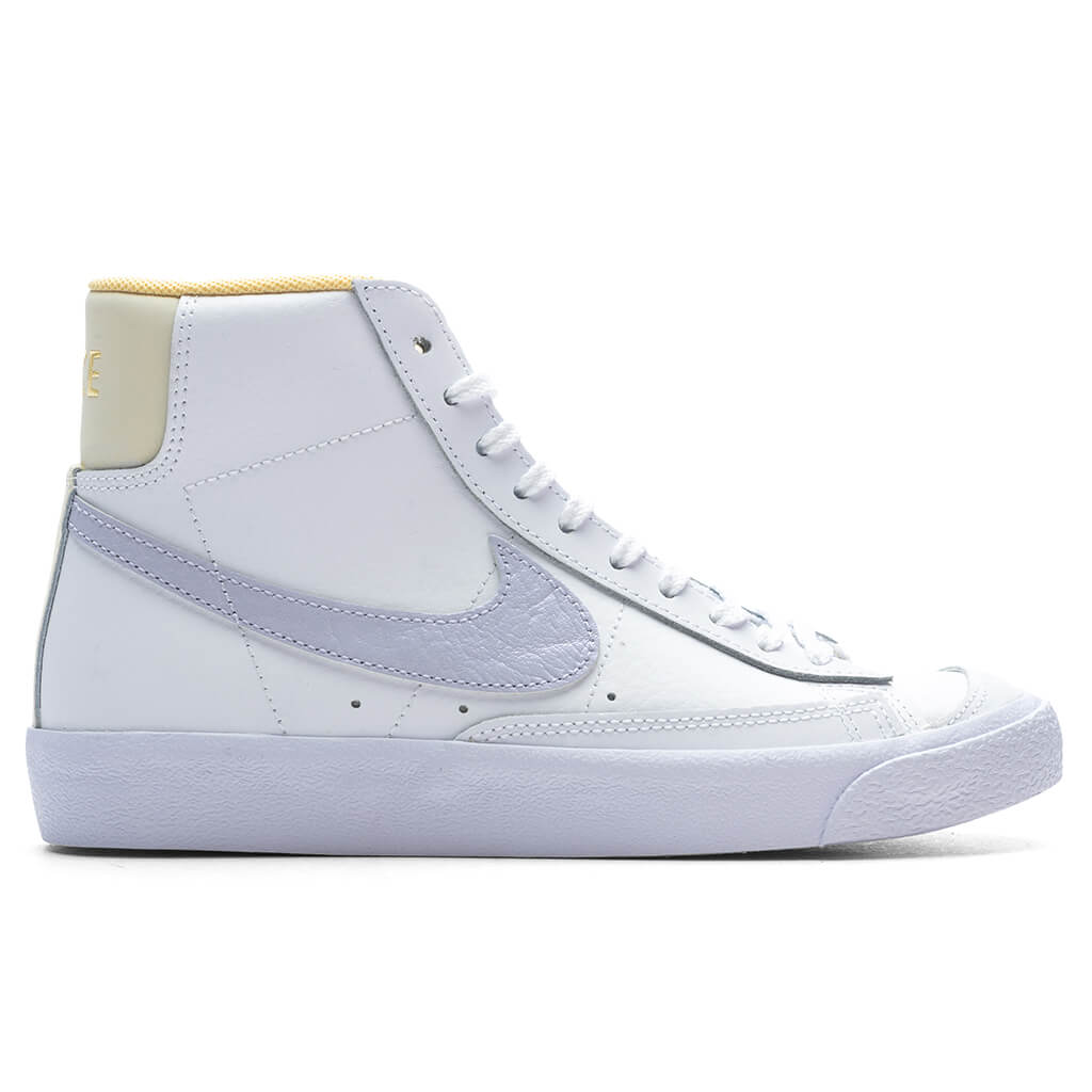 Blazer Mid 77 GS White Oxygen Purple Coconut Milk
