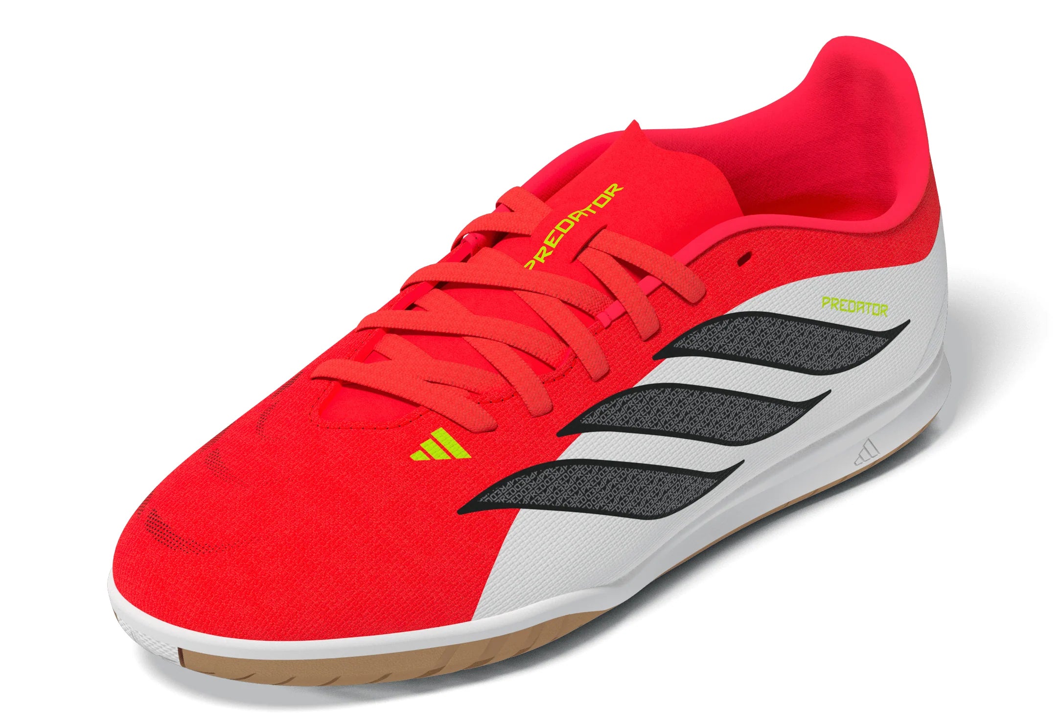 adidas Predator Club Sala IN Indoor Youth Soccer Shoes Red Black White