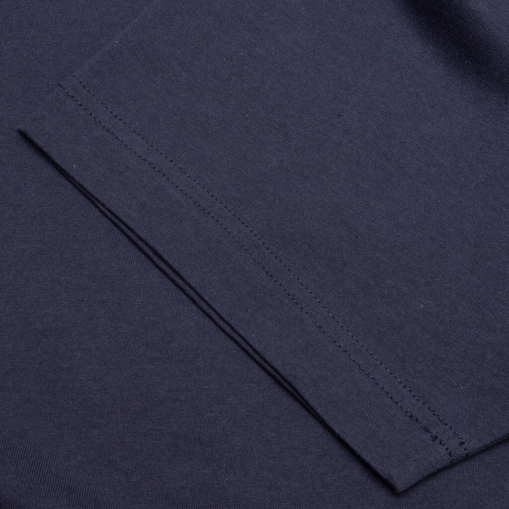 Jersey Braque Pocket Tee Navy