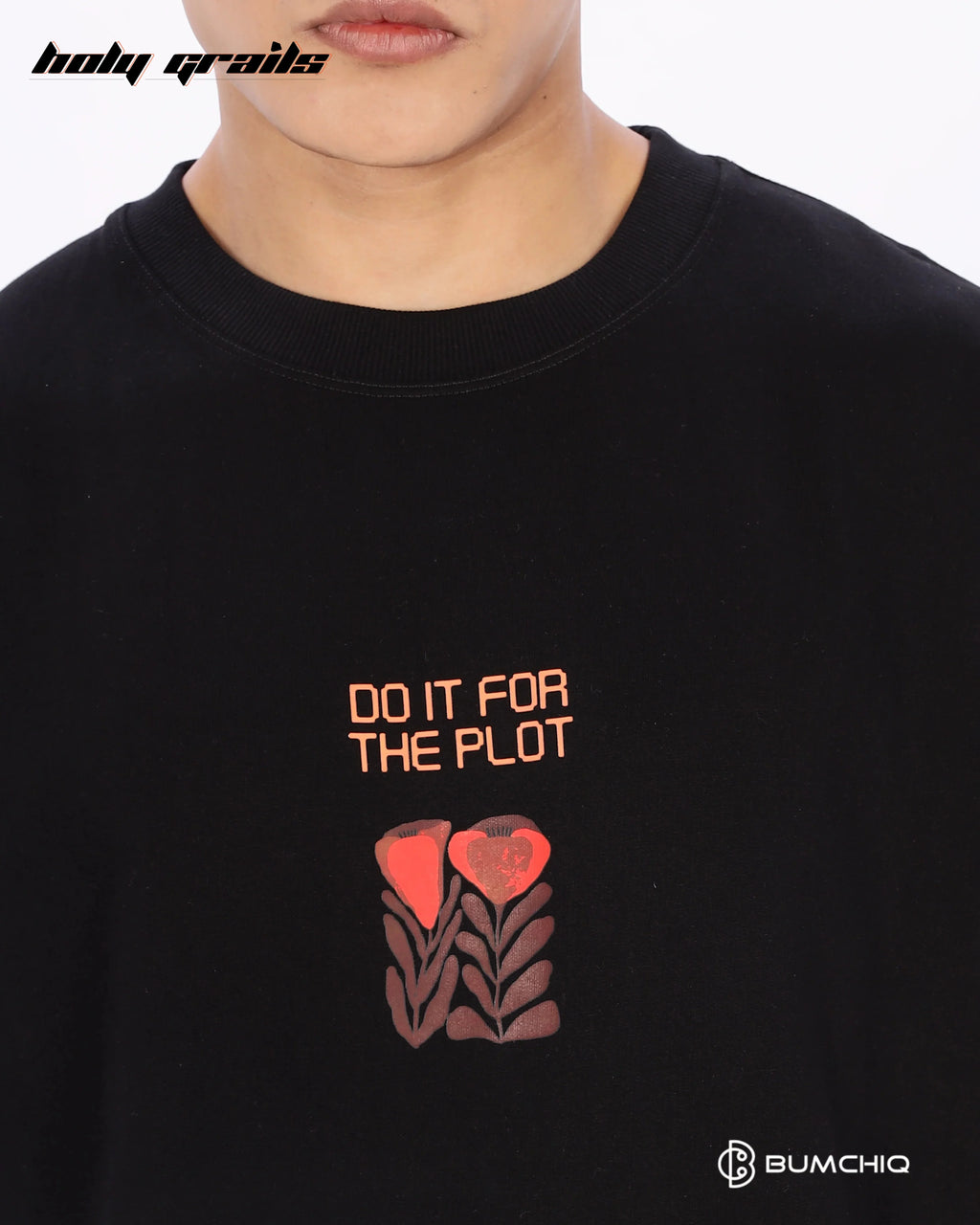 Blondie Black Oversize Tee HG x Bumchiq