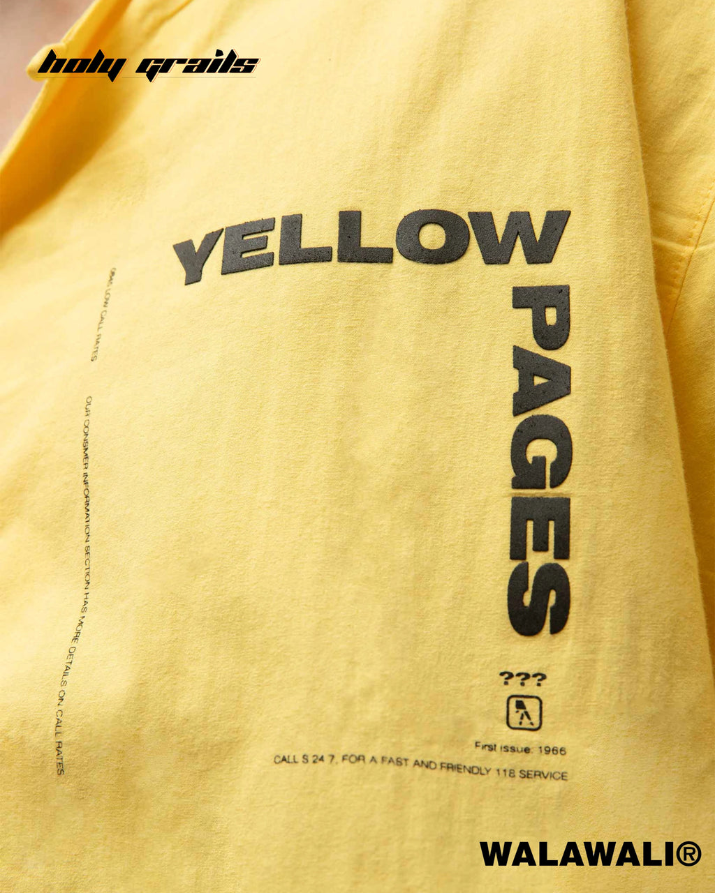 Yellow Pages Shirt HG X WalaWali