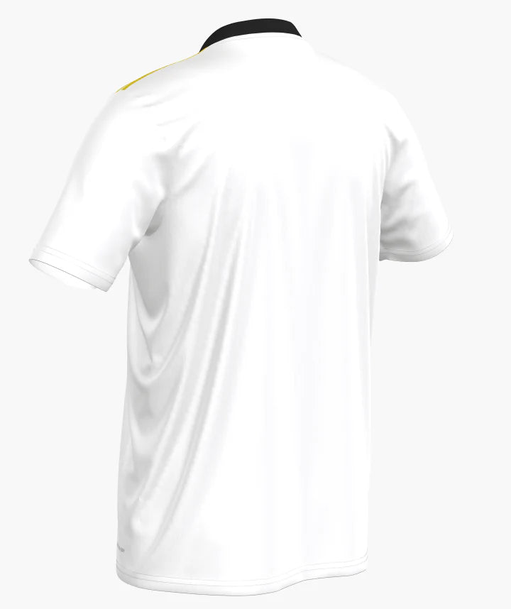 adidas Entrada 22 Custom Jersey White Yellow