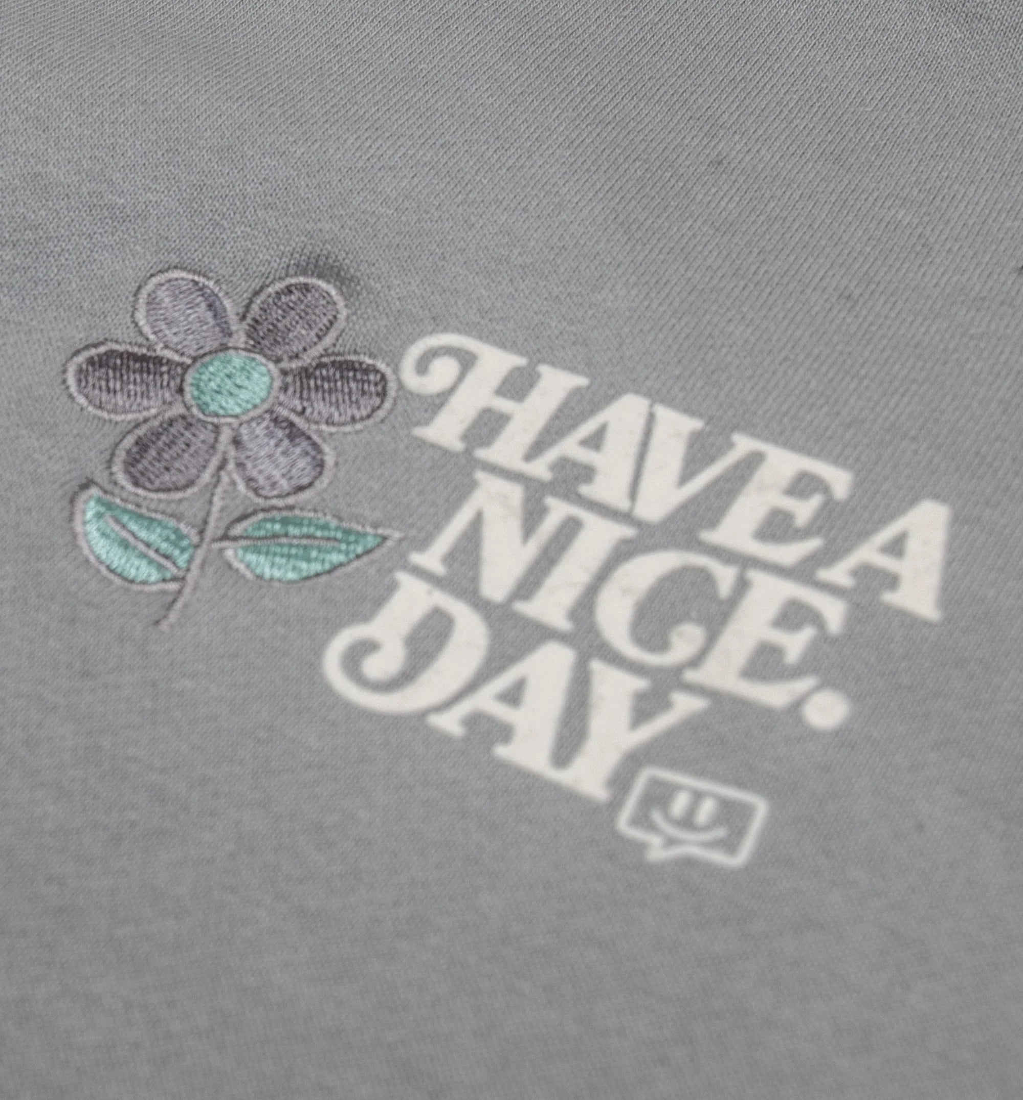 Nice Day Crew Grey