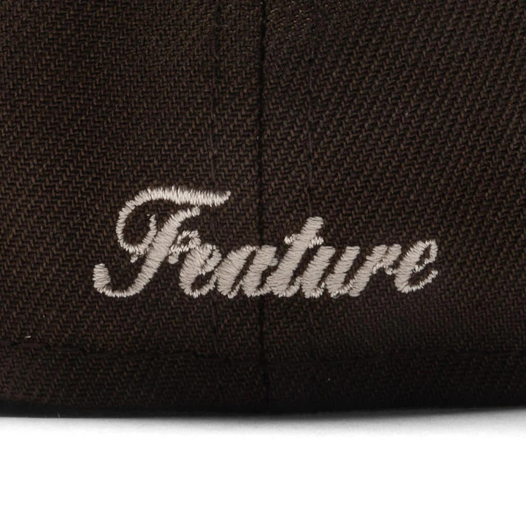 Feature x New Era Antelope Island 59FIFTY Fitted Brown Black