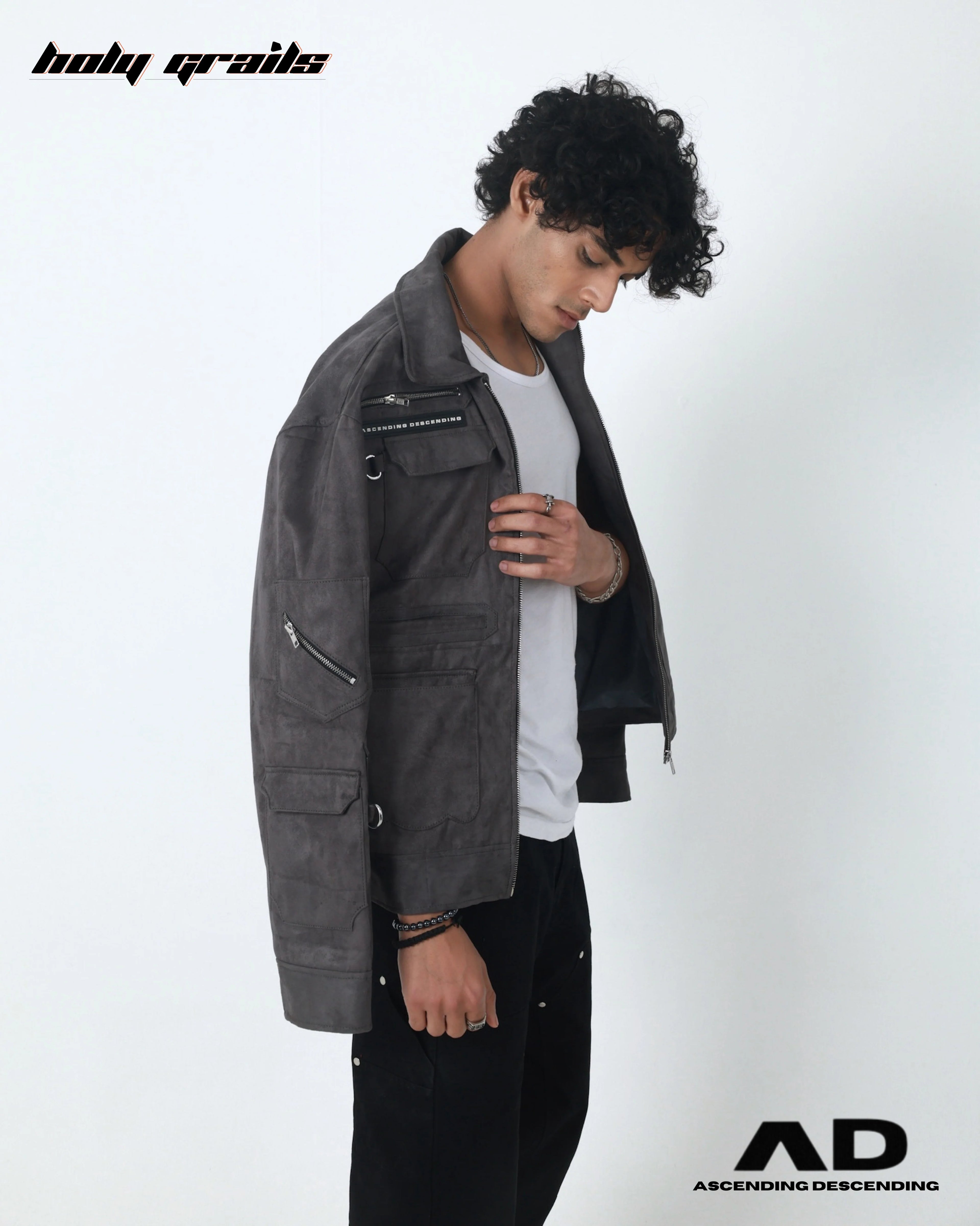 Dirty Money Suede Jacket HG x Ascending Descending