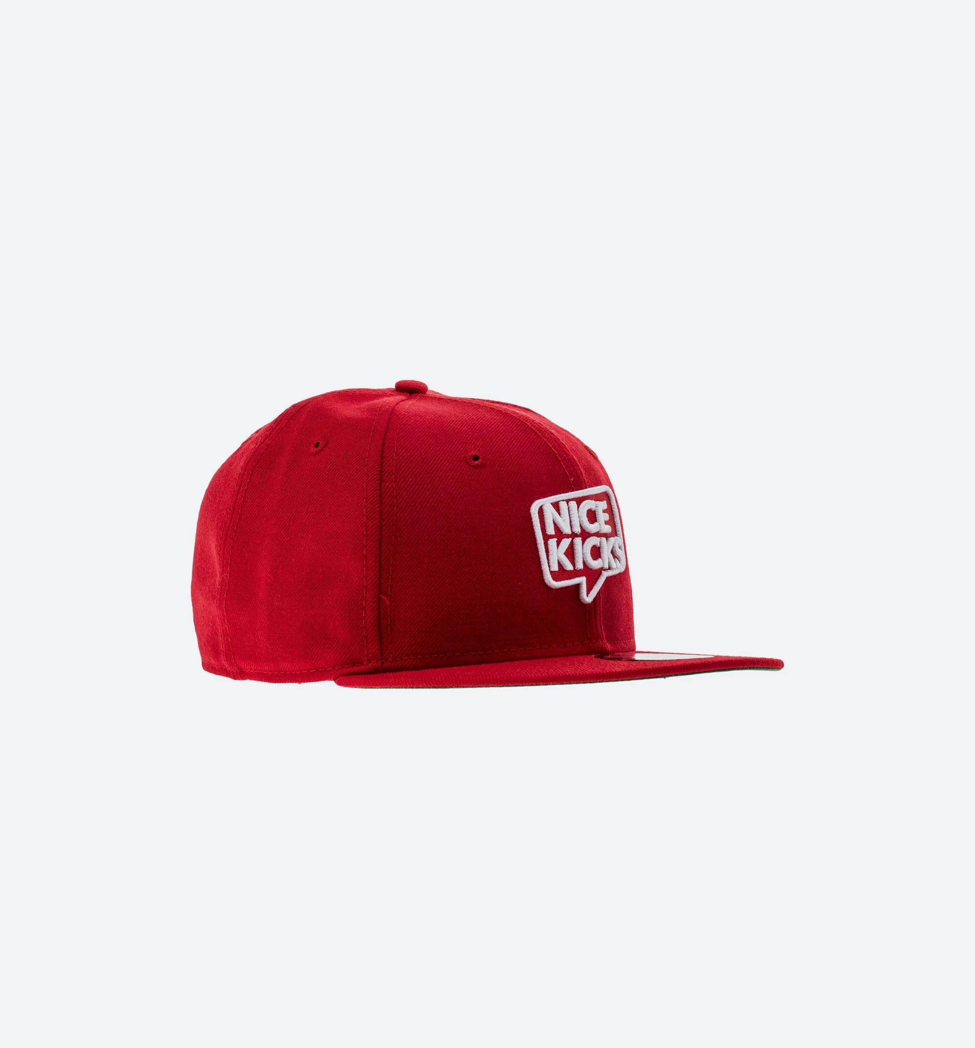 New Era X Nice Kicks 9Fifty Snapback Hat Scarlett White