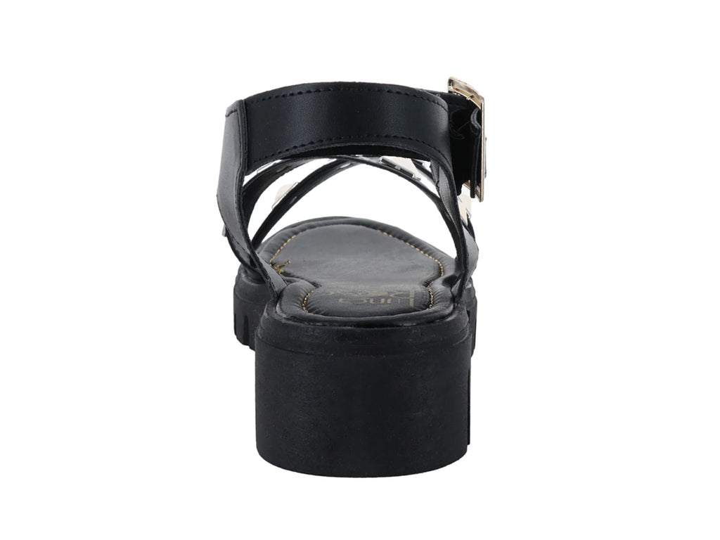 Sandalias Luna Rosa Nairobi Negro para Mujer