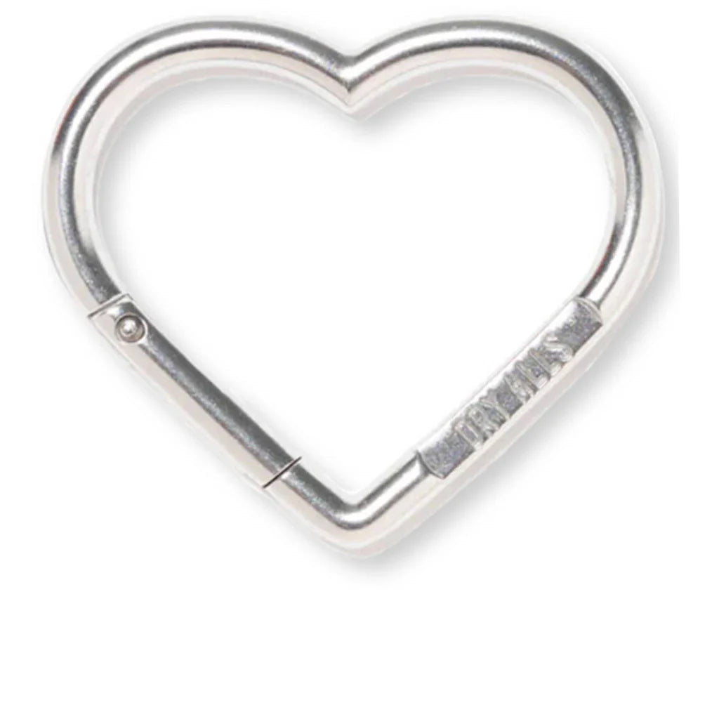 Heart Carabiner Silver