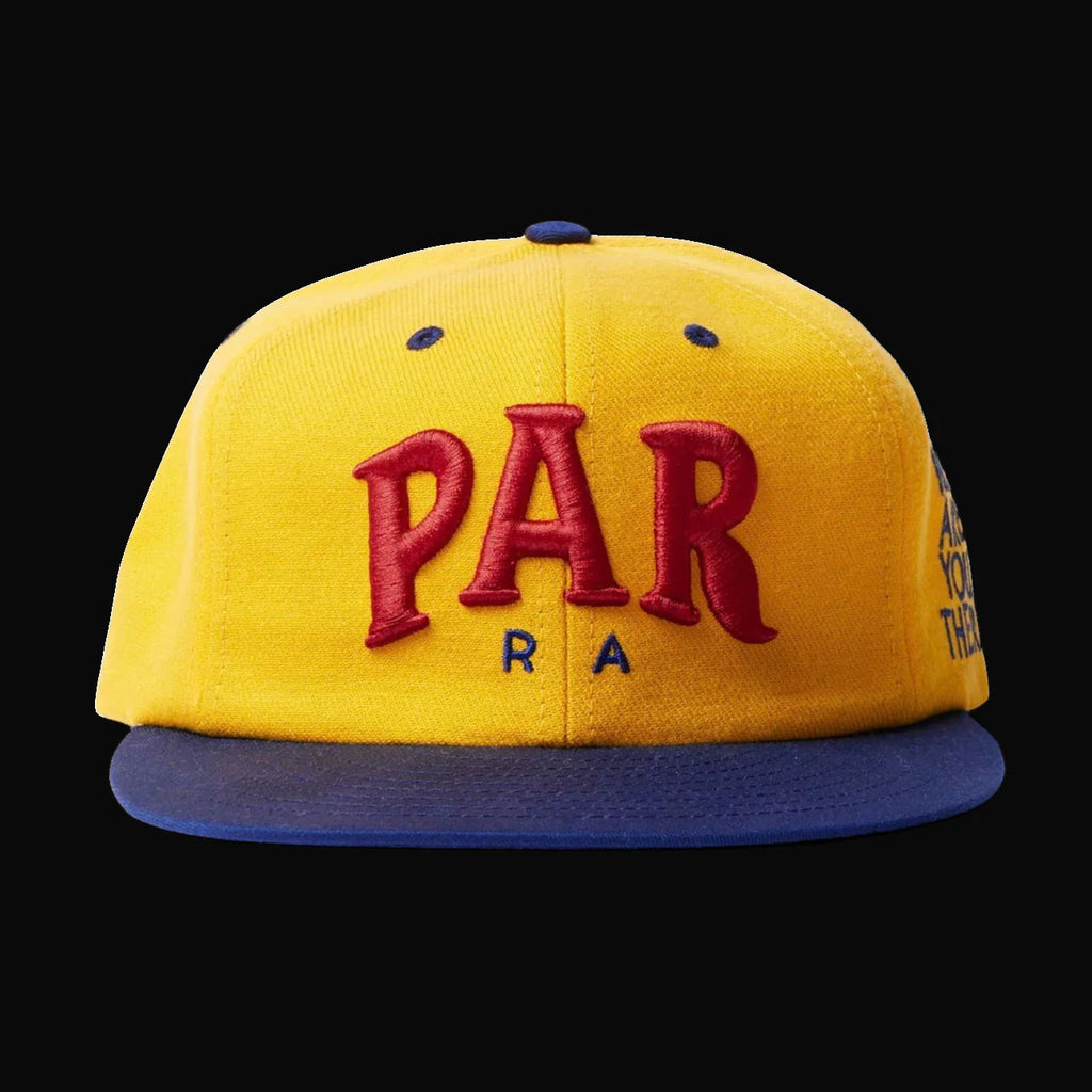 By Parra Dollar Store 6 Panel Hat Yellow Blue