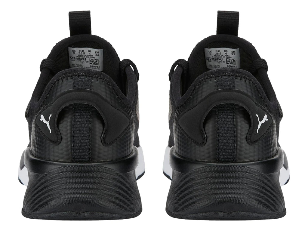 PUMA Tenis Negro y Blanco para Niño