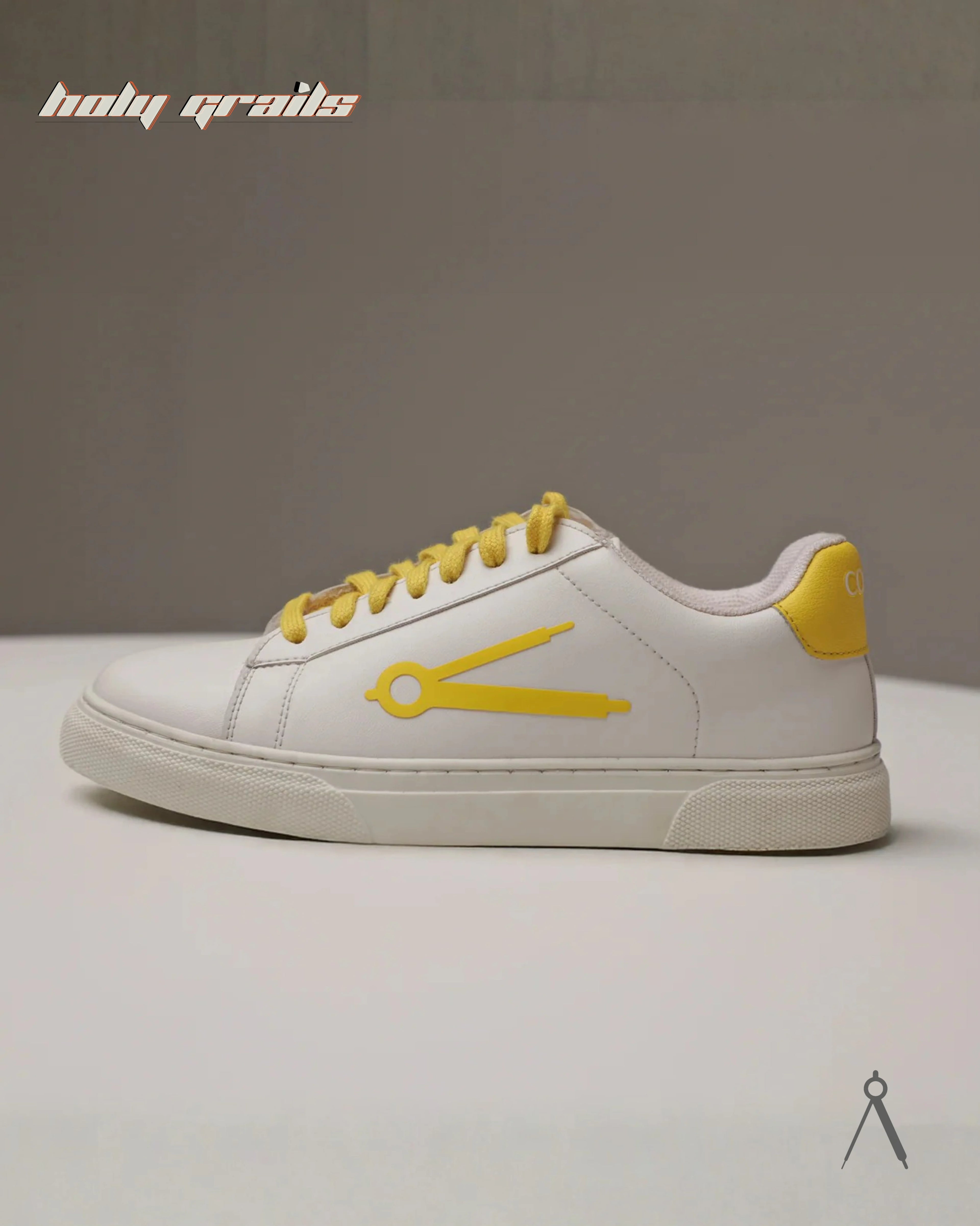 Arc Ivory Marigold Pop Sneakers HG x Cos Tan