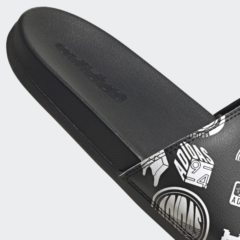 adidas Adilette Comfort Core Black White