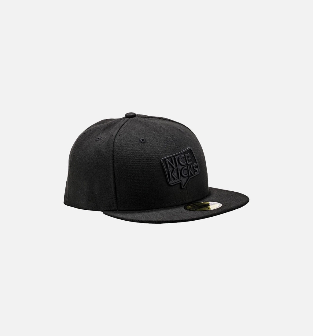 Nice Kicks x New Era Fitted Hat Black