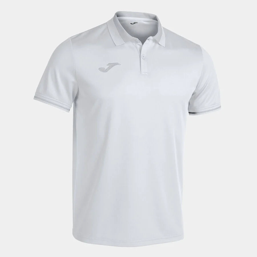 Joma Championship VI Polo White Gray