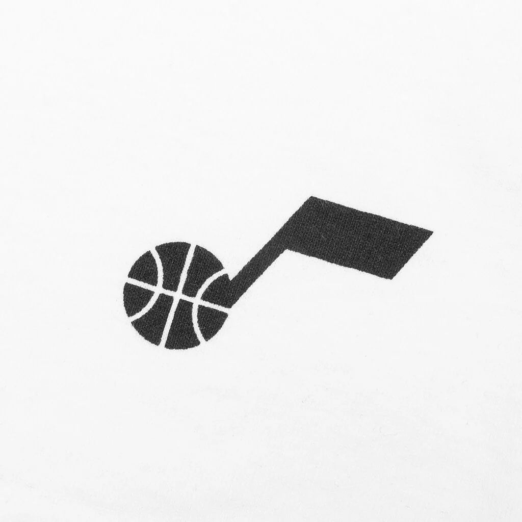 NBA Utah Jazz Simply Jazz Tee White