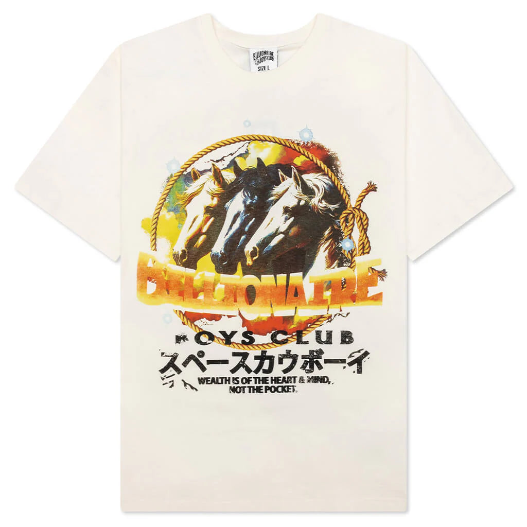 BB Wild S S Knit Whisper White