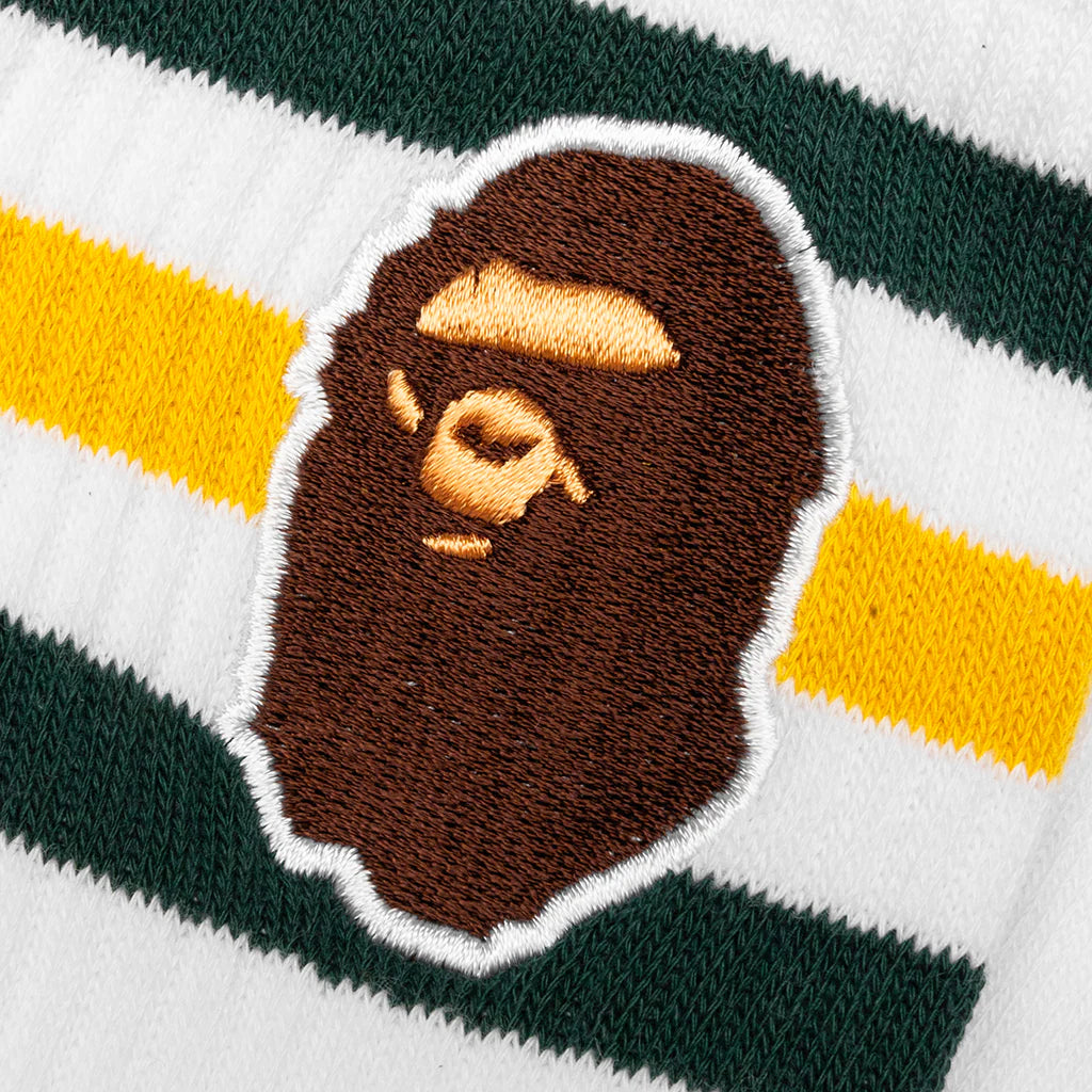 Ape Head Socks White