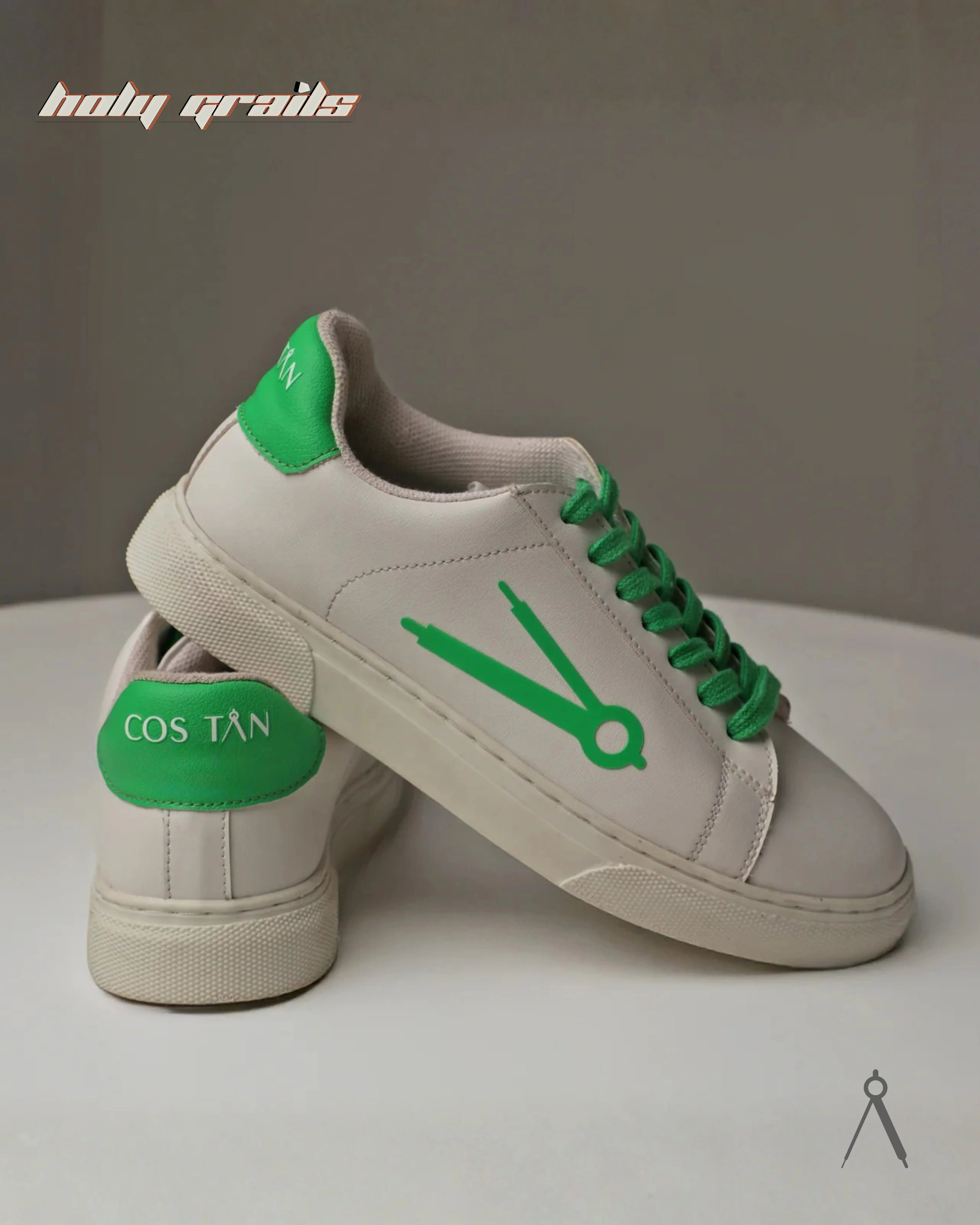 Arc Ivory Verdant Pop Sneakers HG x Cos Tan