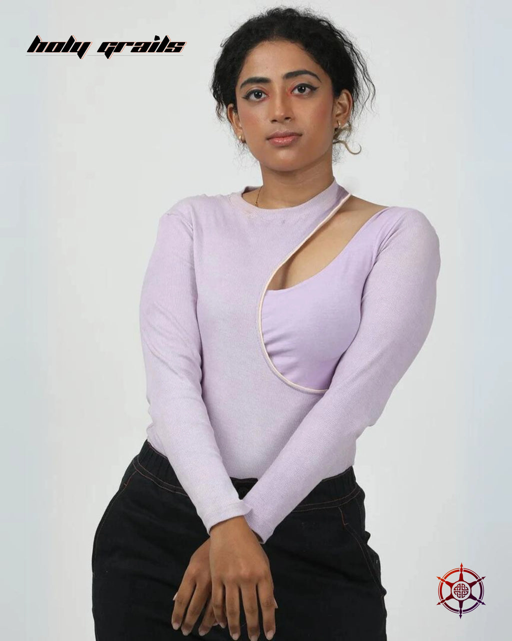 Wisteria Peek Bodysuit HG x Duskin
