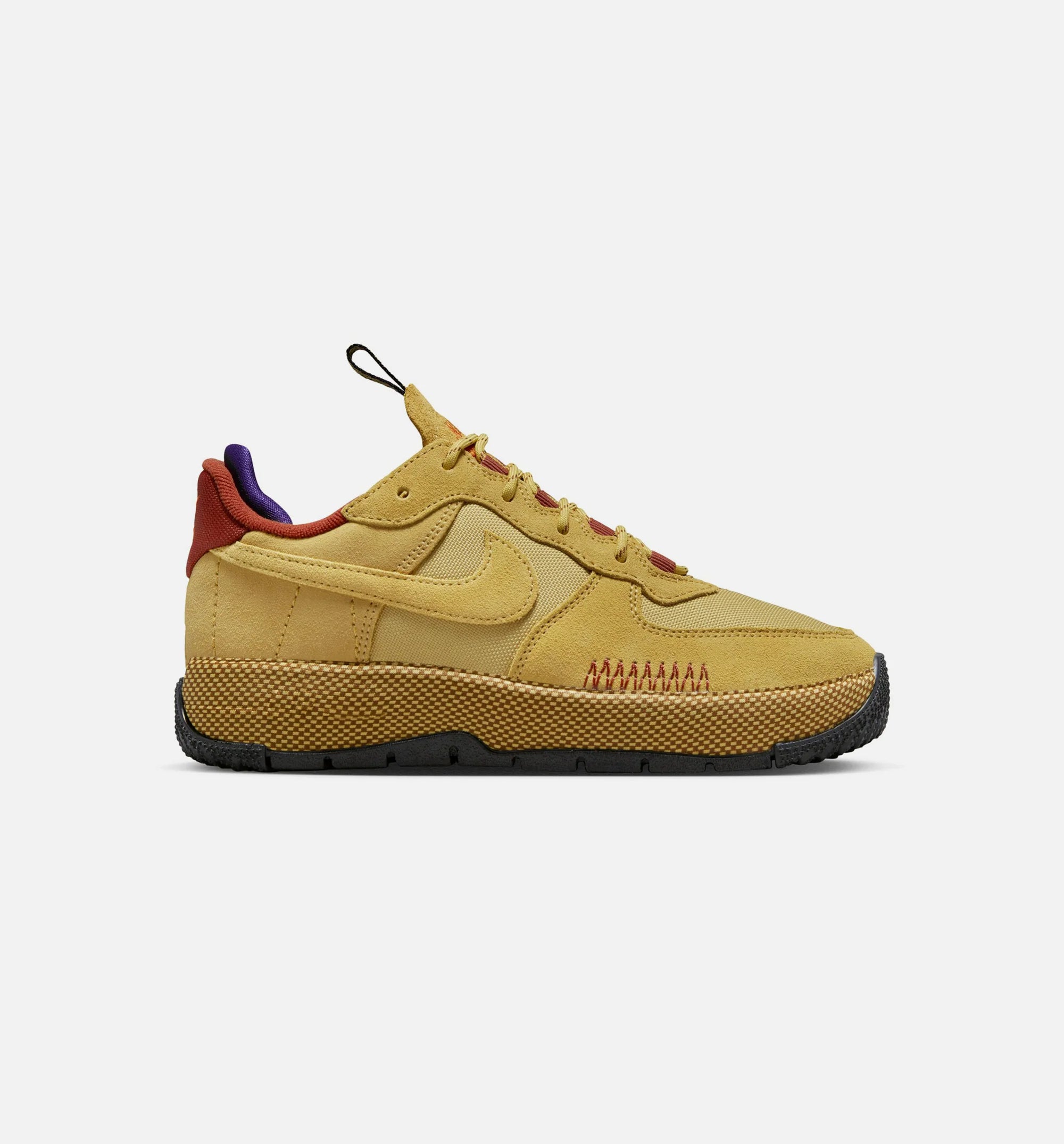Air Force 1 Low Wild Wheat Gold Womens Lifestyle Shoe Wheat Gold Orange