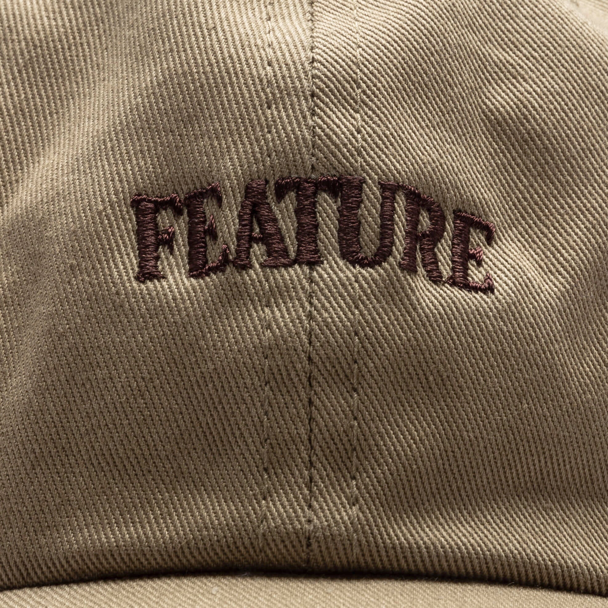 Arch Dad Hat Khaki Chocolate Martini