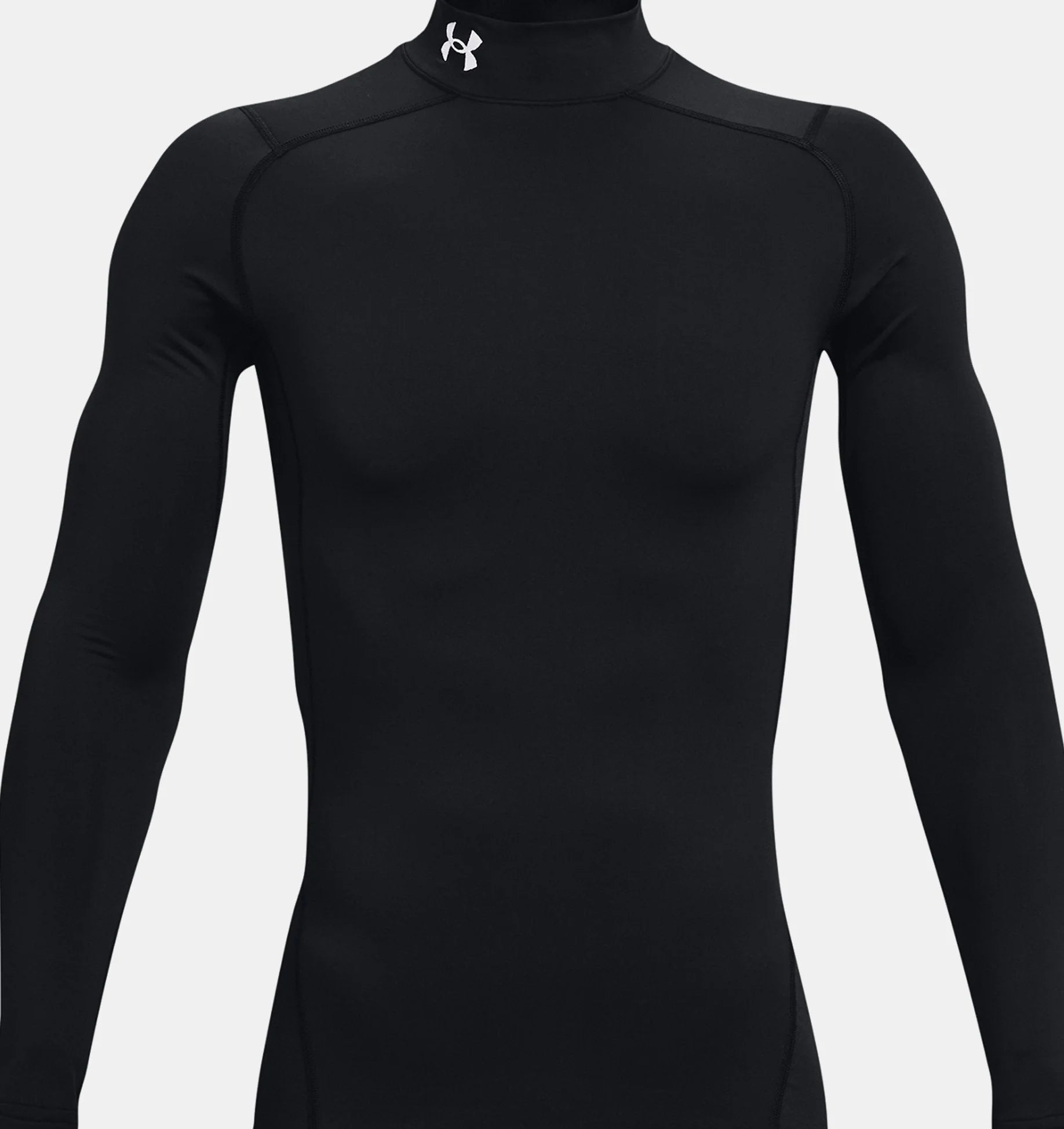 Under Armour ColdGear Mens Compression Mock Black
