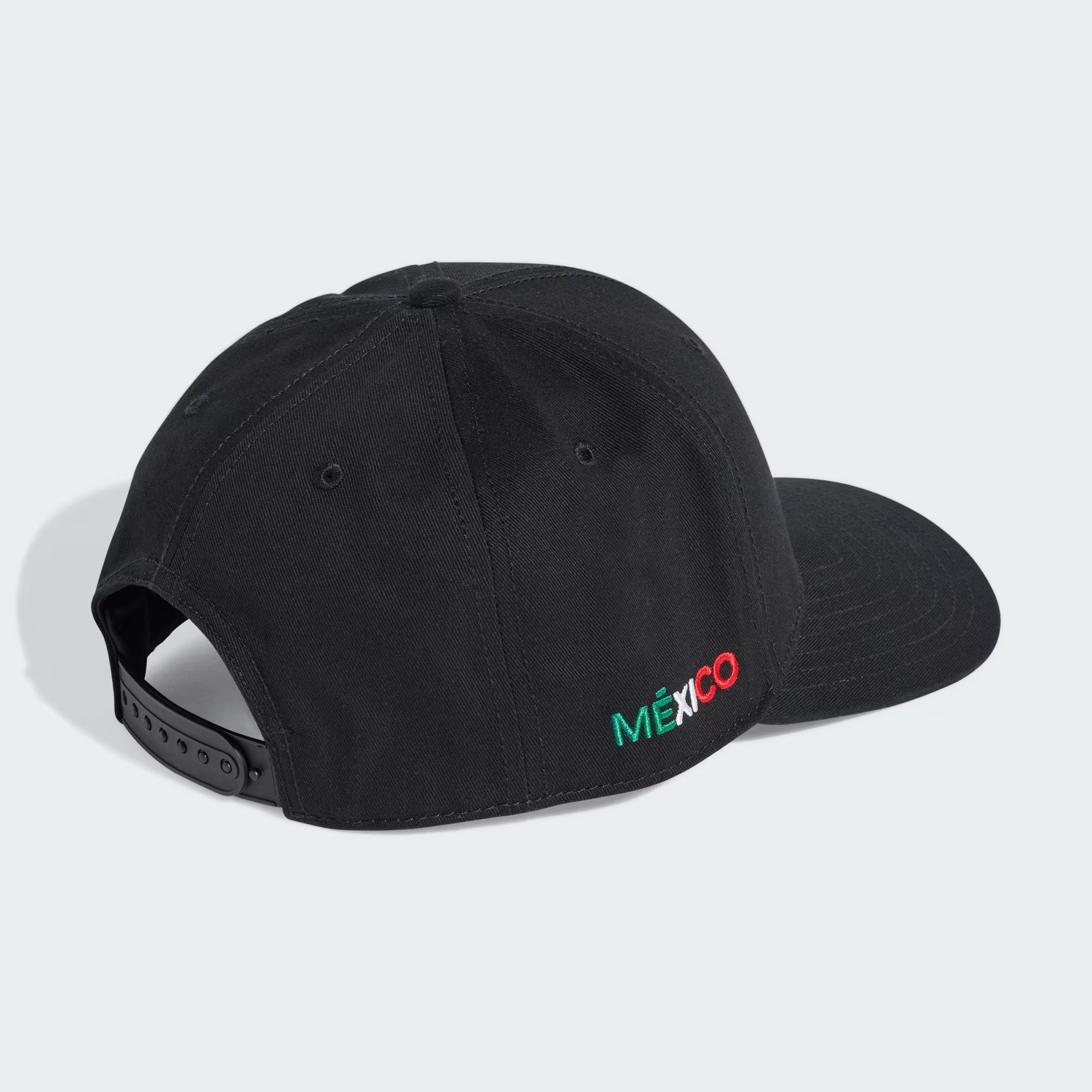 adidas Mexico Snapback Soccer Cap Black White
