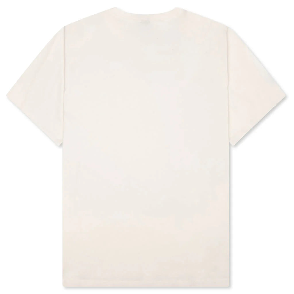 Essential Simple Dome Oversized S S Tee White Dune