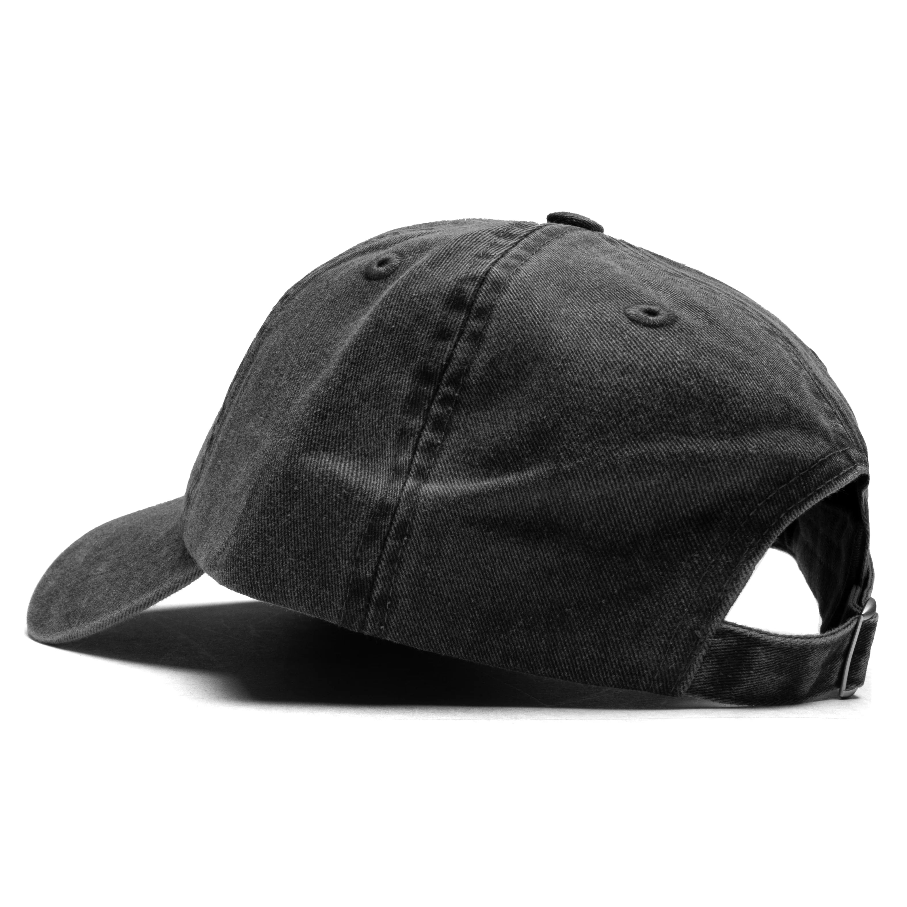 Basic Washed Low Pro Cap Charcoal