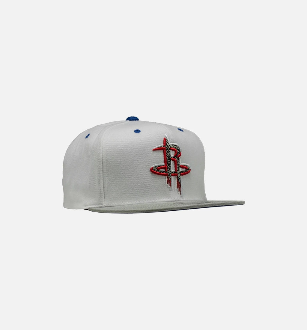Houston Rockets NBA 88 Snapback Hat Mens White