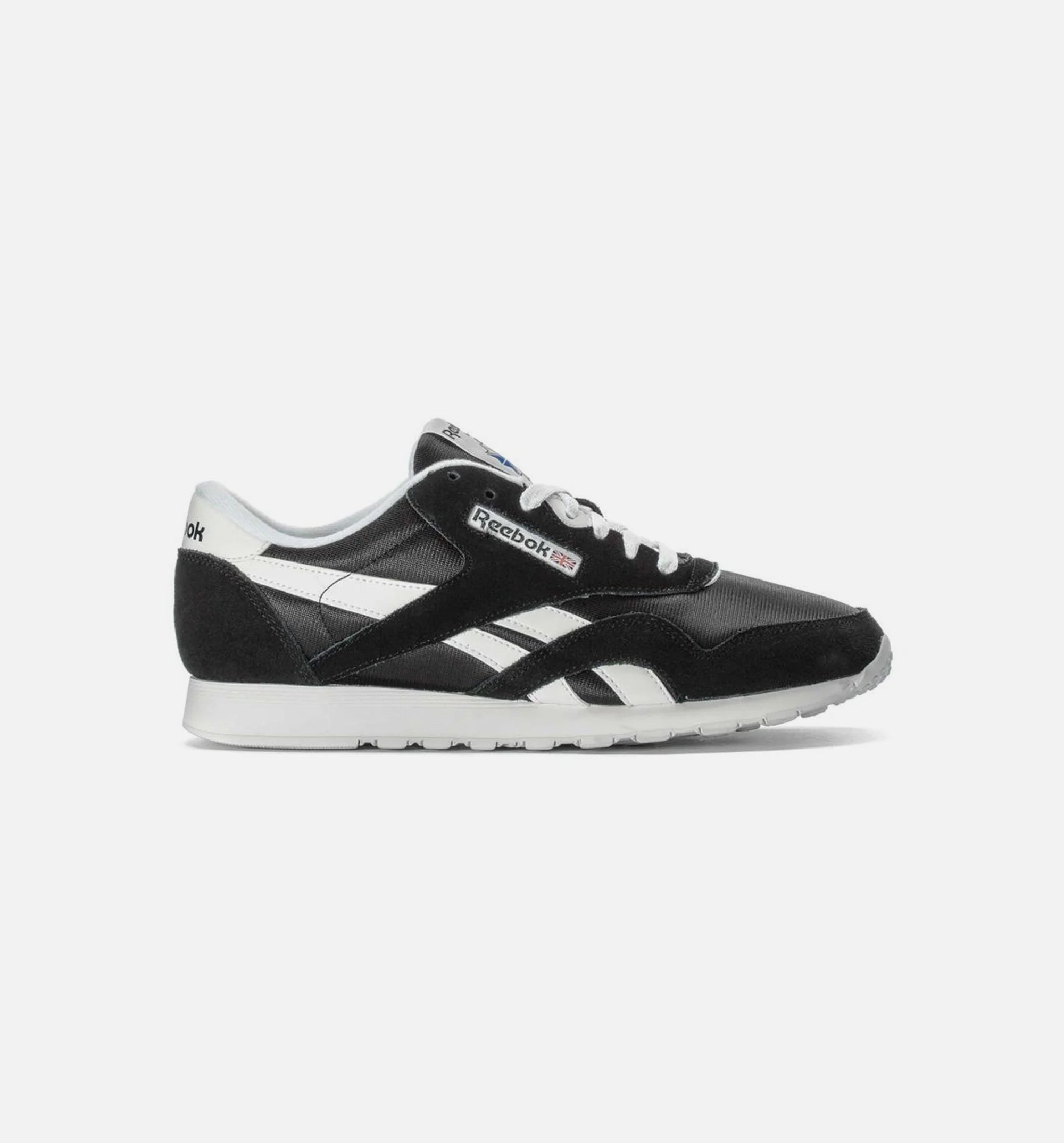 Classic Nylon Mens Lifestyle Shoe Black White