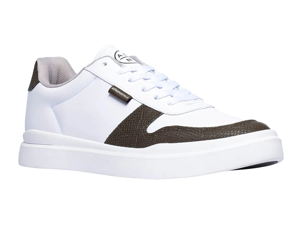 Tenis Aeropostale Liam Blanco y Verde para Hombre