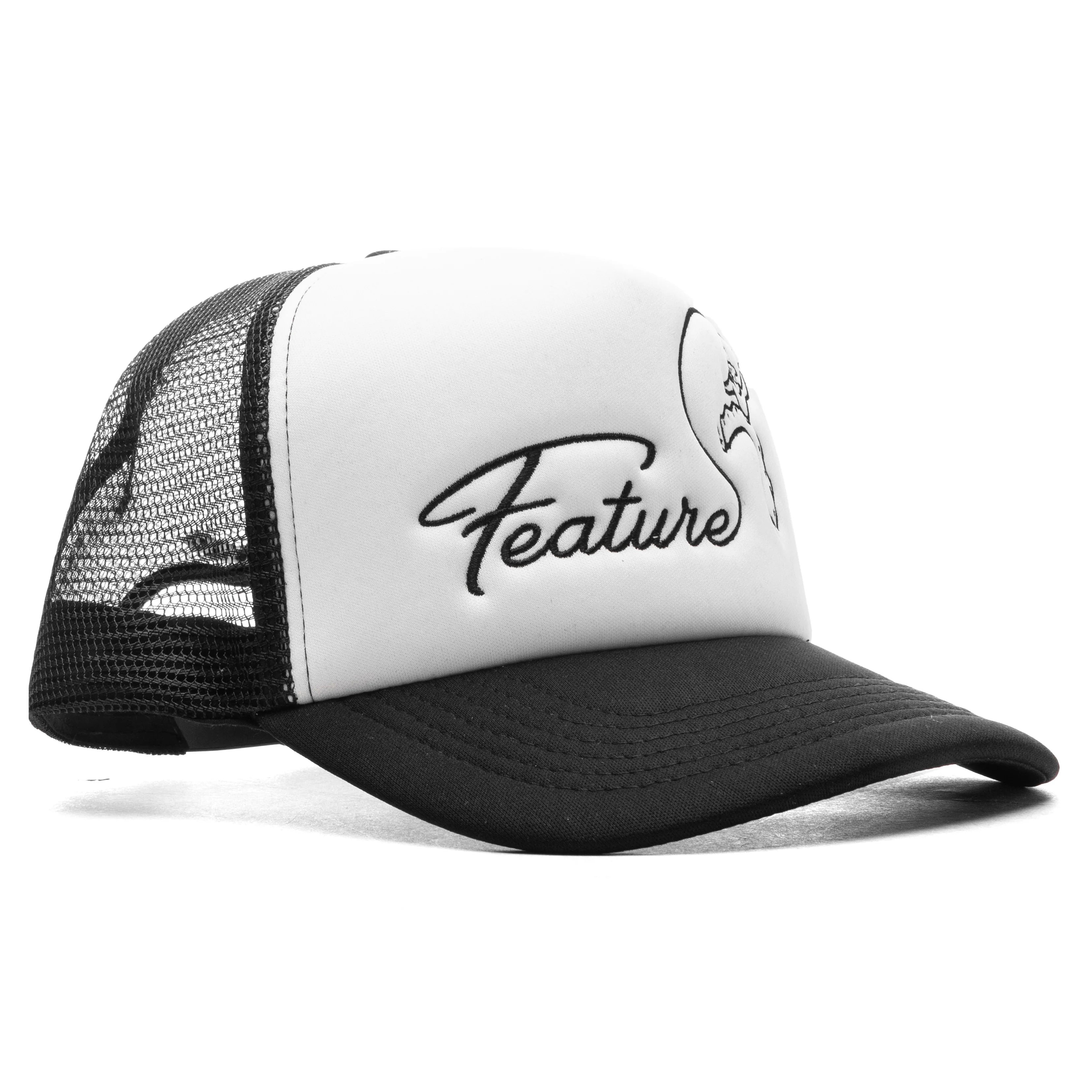 Cowboy Trucker Black White