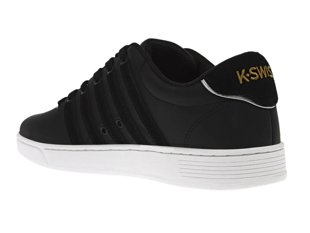 Tenis K SWISS Court Pro II Negro y Blanco para Hombre