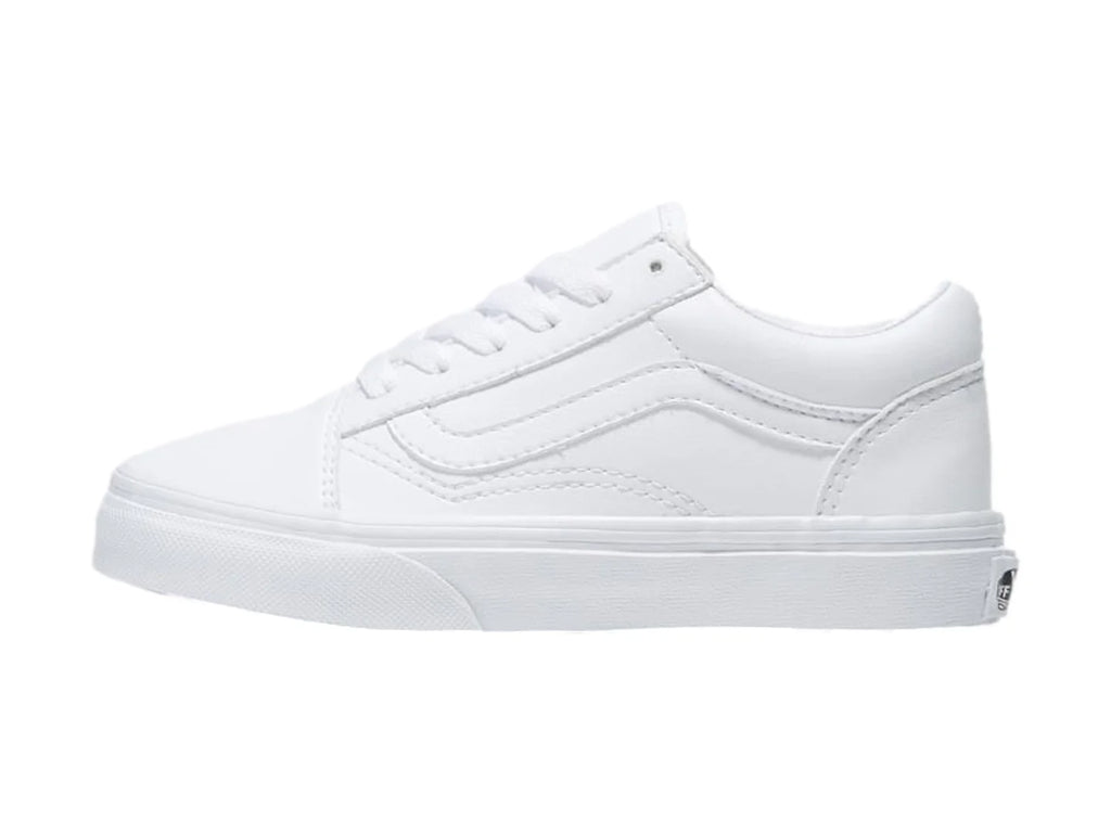 Tenis Vans Old Skool Blancos True White Unisex