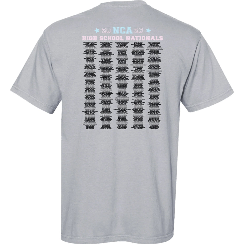 2026 NCA High School National Event Tee