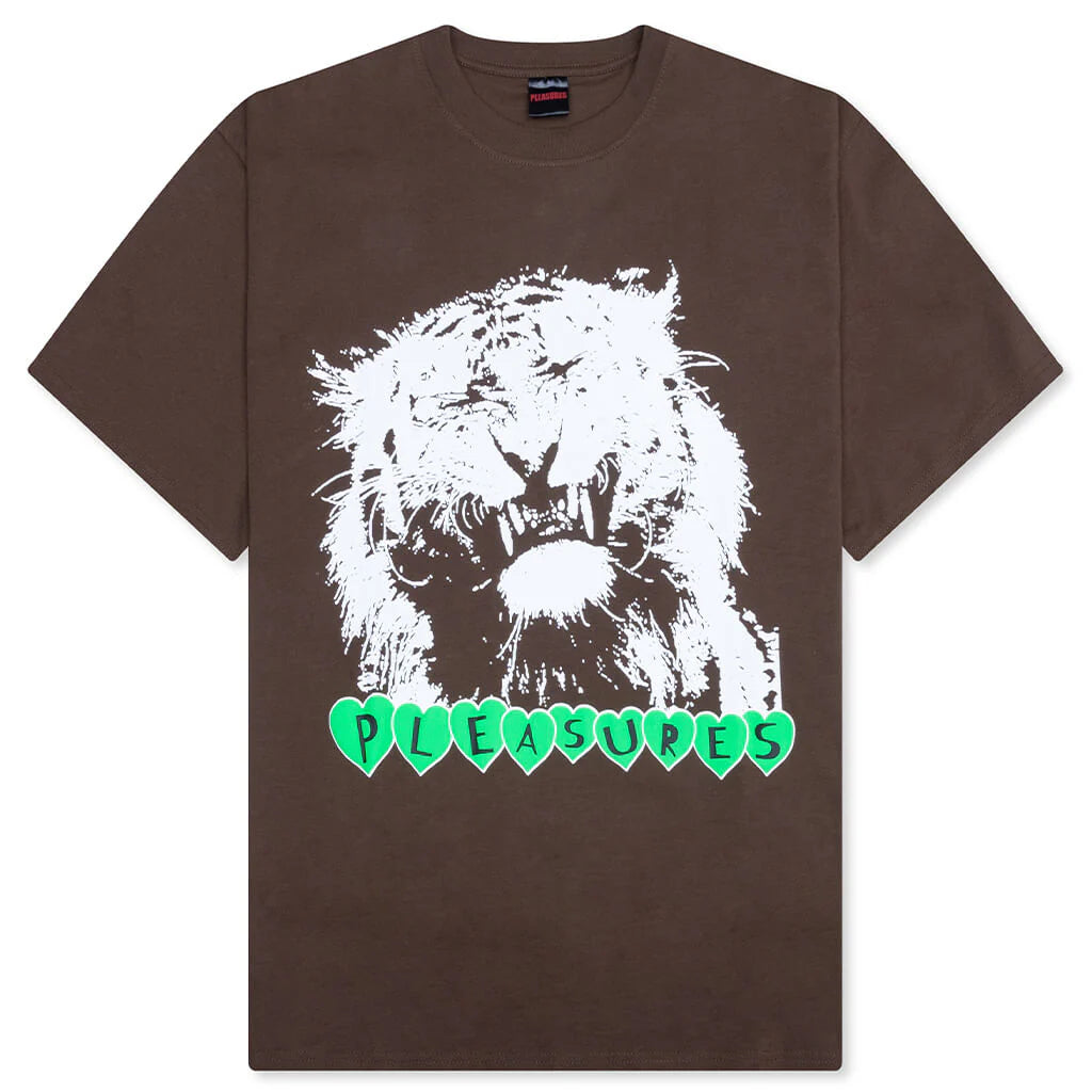 Grin T Shirt Brown