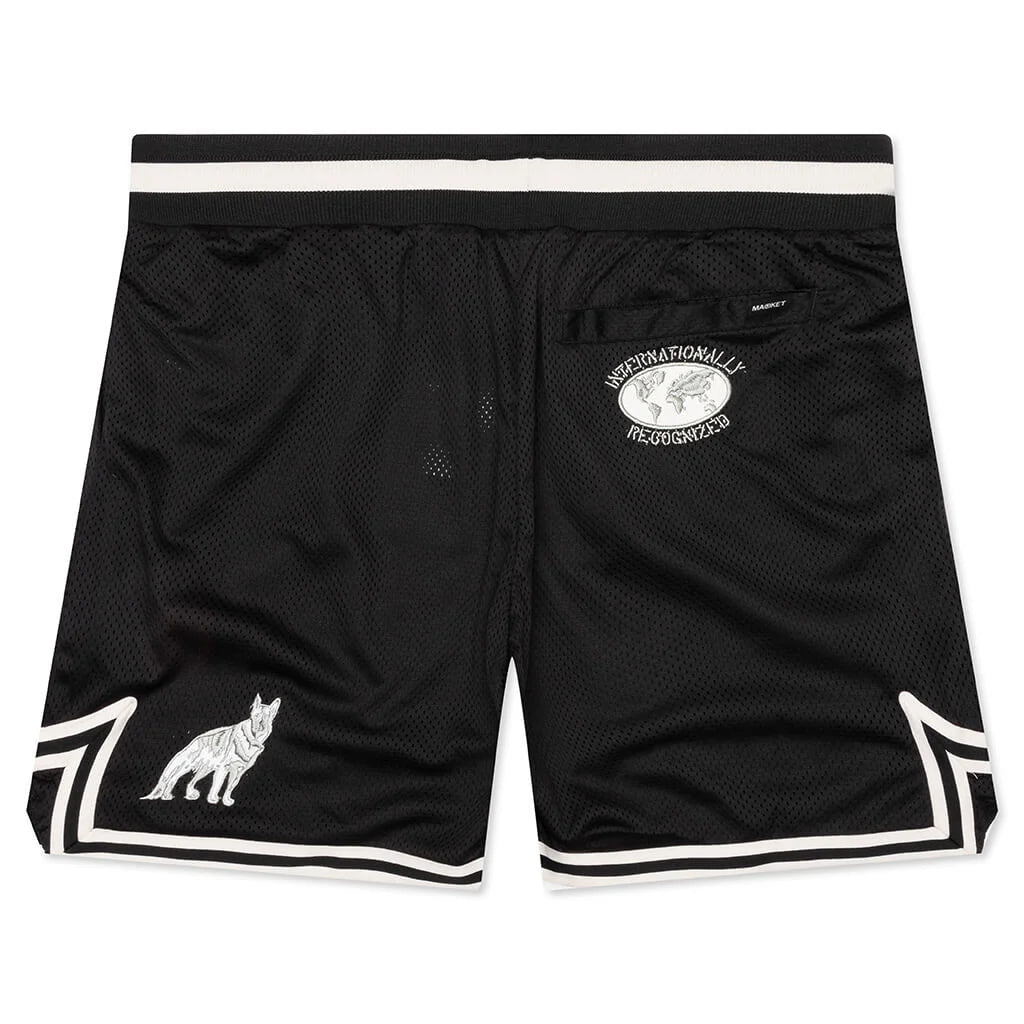 Market International Game Shorts Black