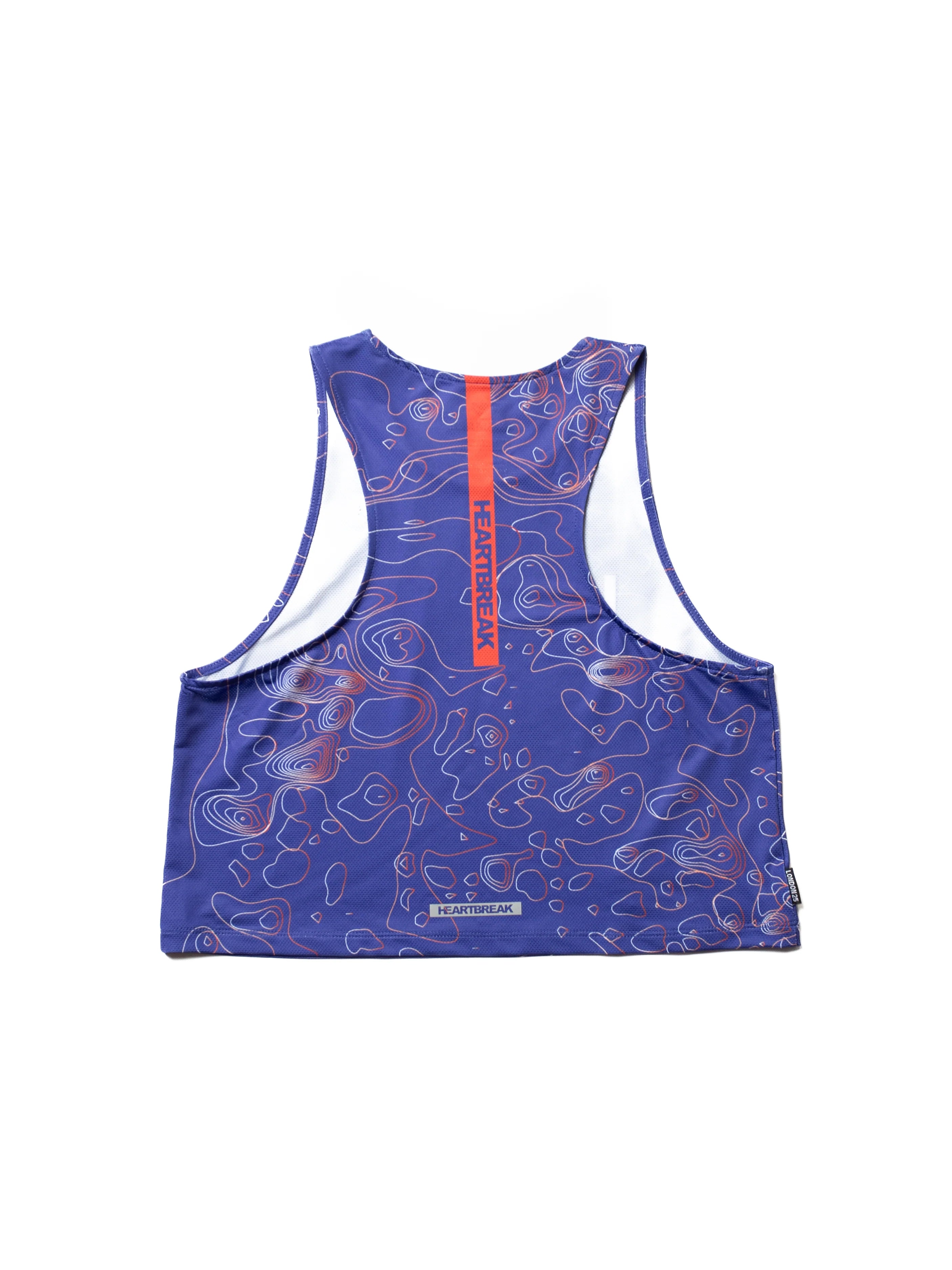 Heartbreak Womens London Crop Singlet
